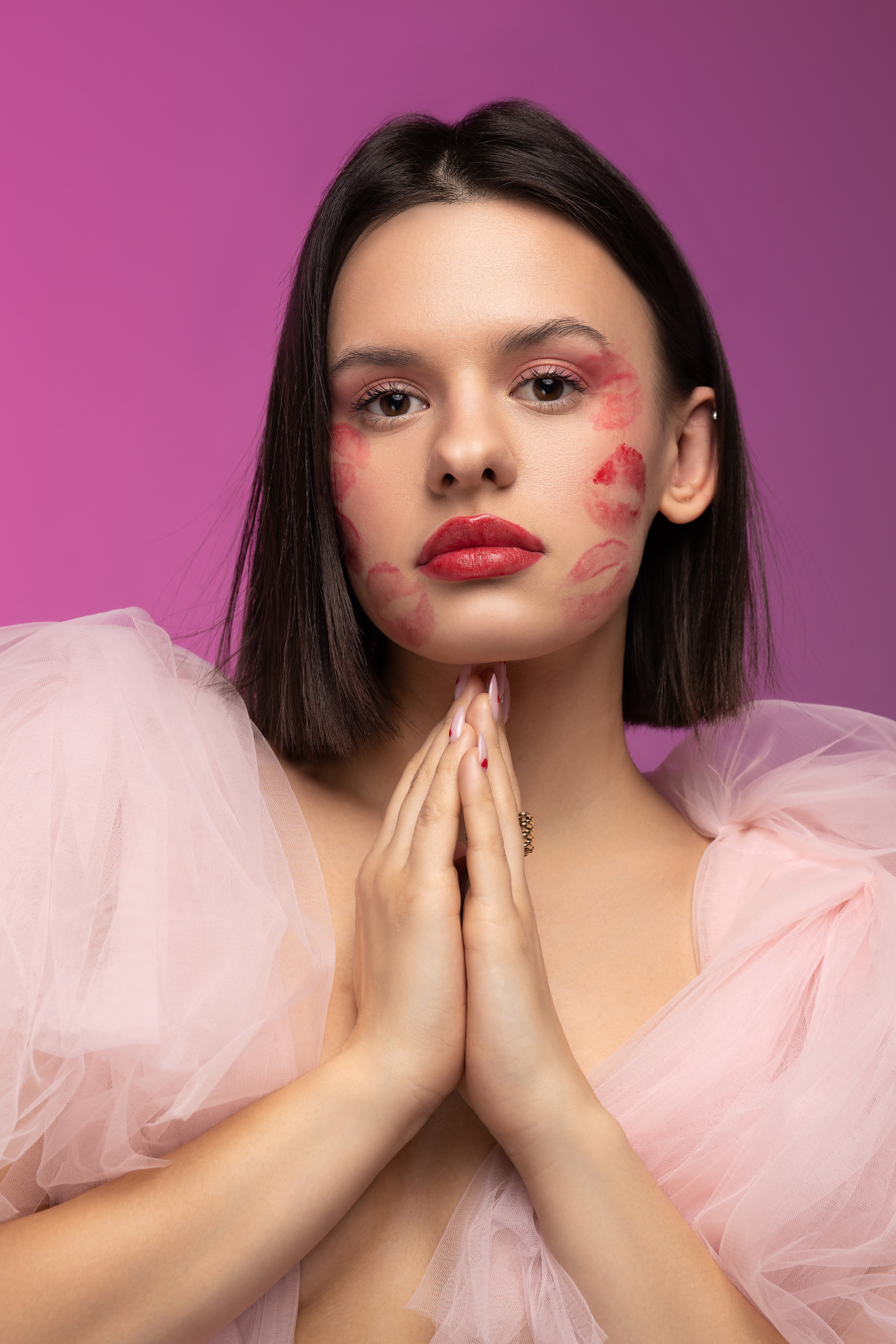 Женский портрет в студии. Фотограф Минск