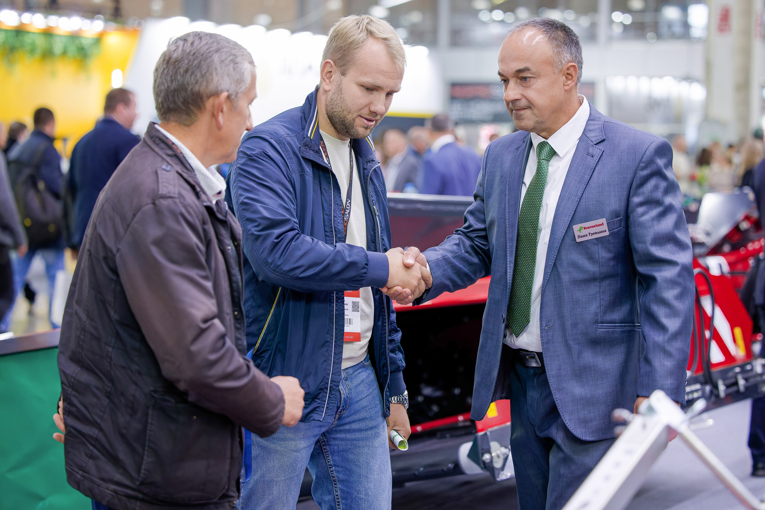 Работа стенда. Агросалон. Репортажный фотограф в Москве Екатерина Якель