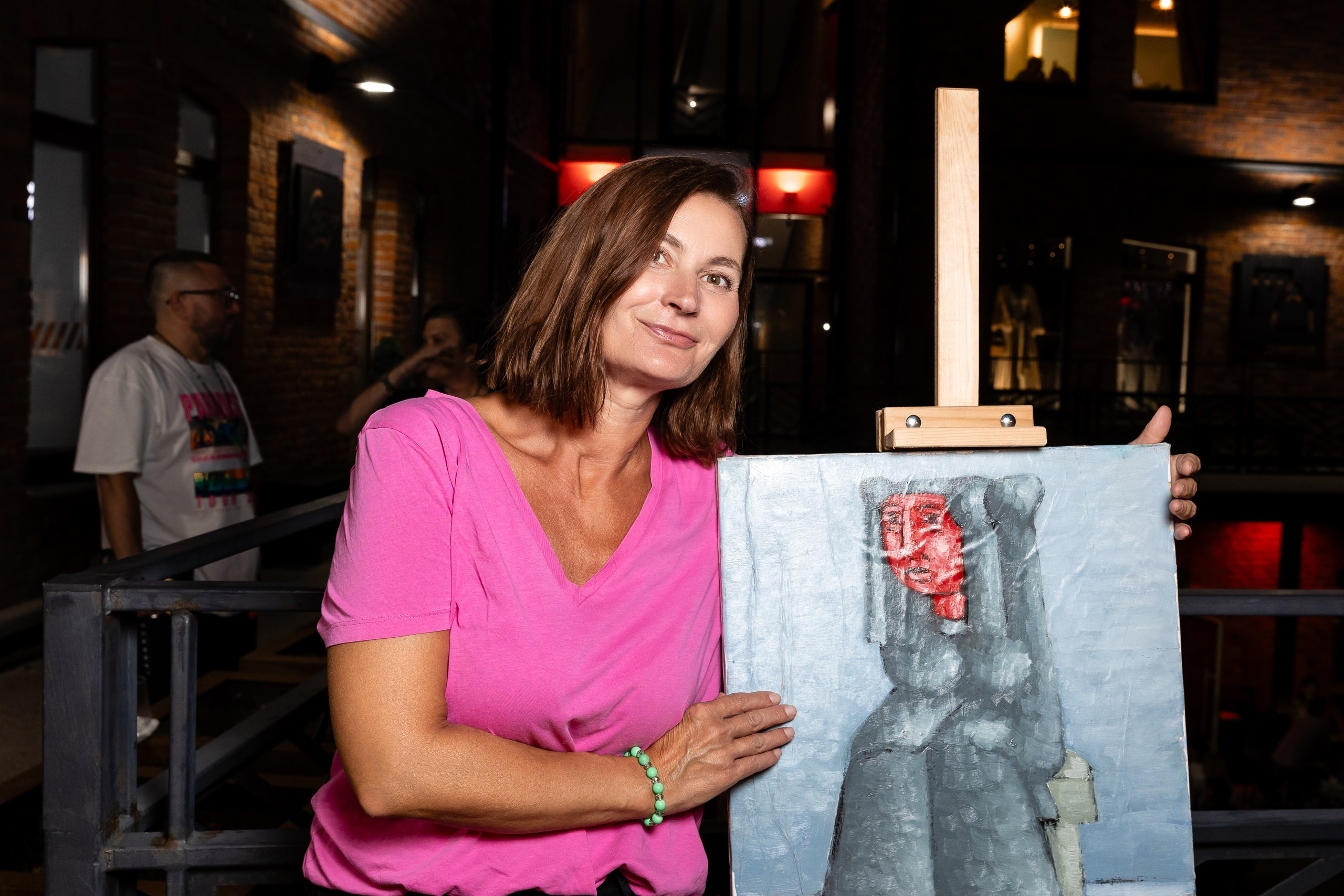 Выставка работ Дениса Шевчука в ресторане Attolini. Фотограф в Санкт-Петербурге — Сергей Петров