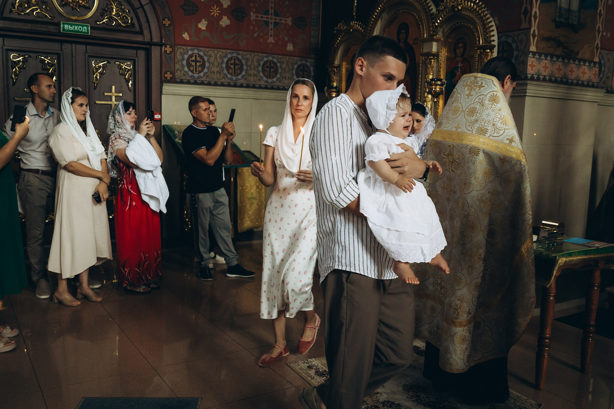 Крещение Анечки. Фотограф в Краснодаре Алла Потоцкая