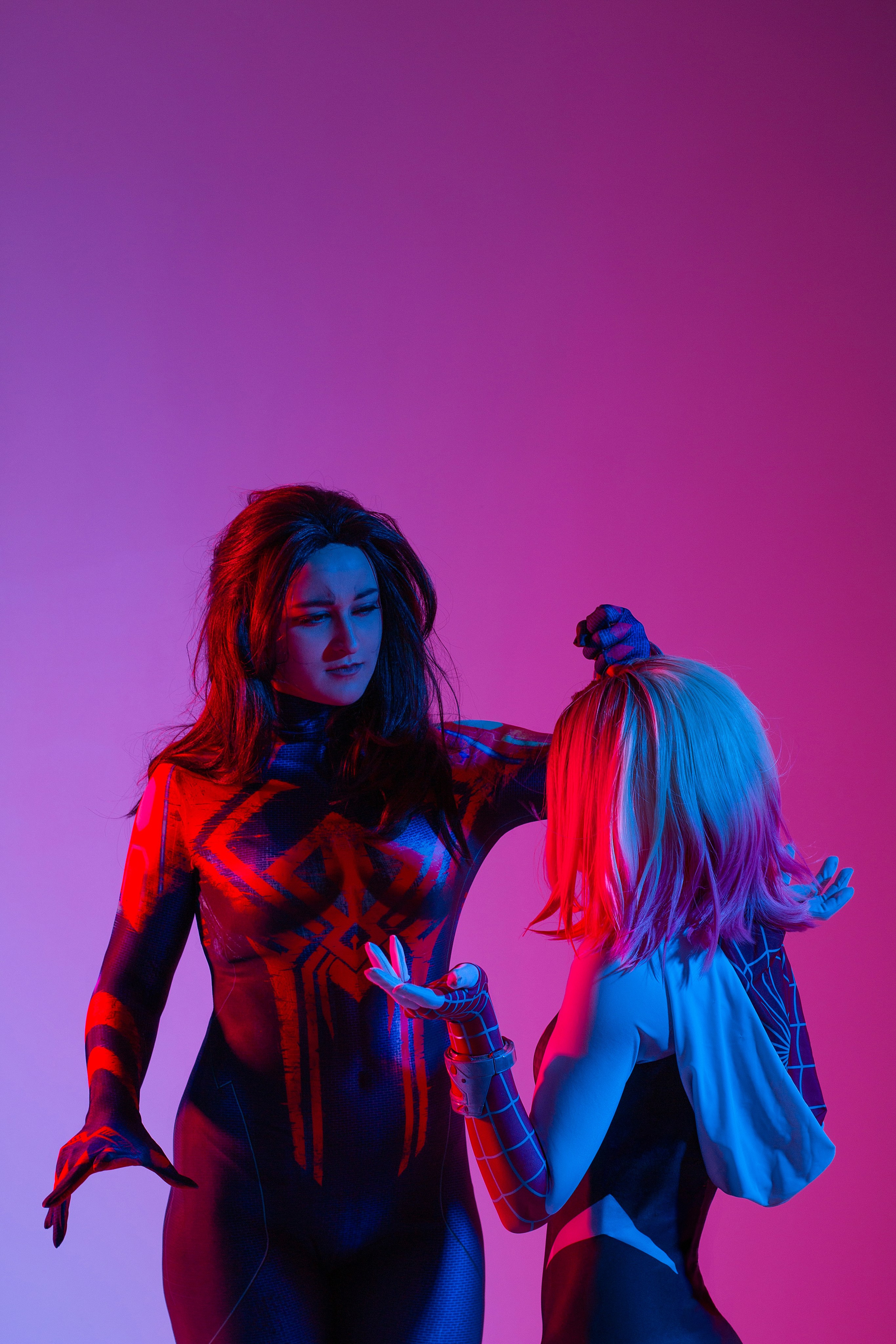 Gwen Stacy & Michaela O'hara (Spider verse), Магадан 2024. Фотограф NotSilver