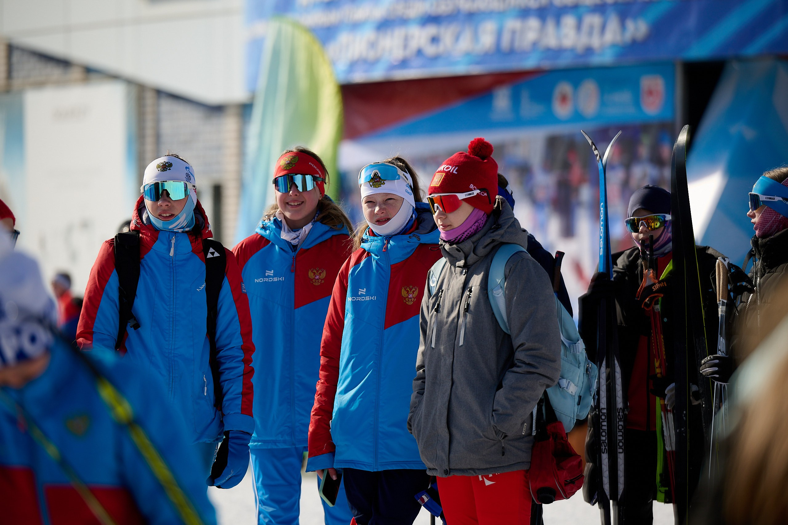 Всероссийские соревнования по лыжным гонкам «Пионерская правда». Ижевс. Спортивный репортажный фотограф в Ижевске Сергей Мерзляков