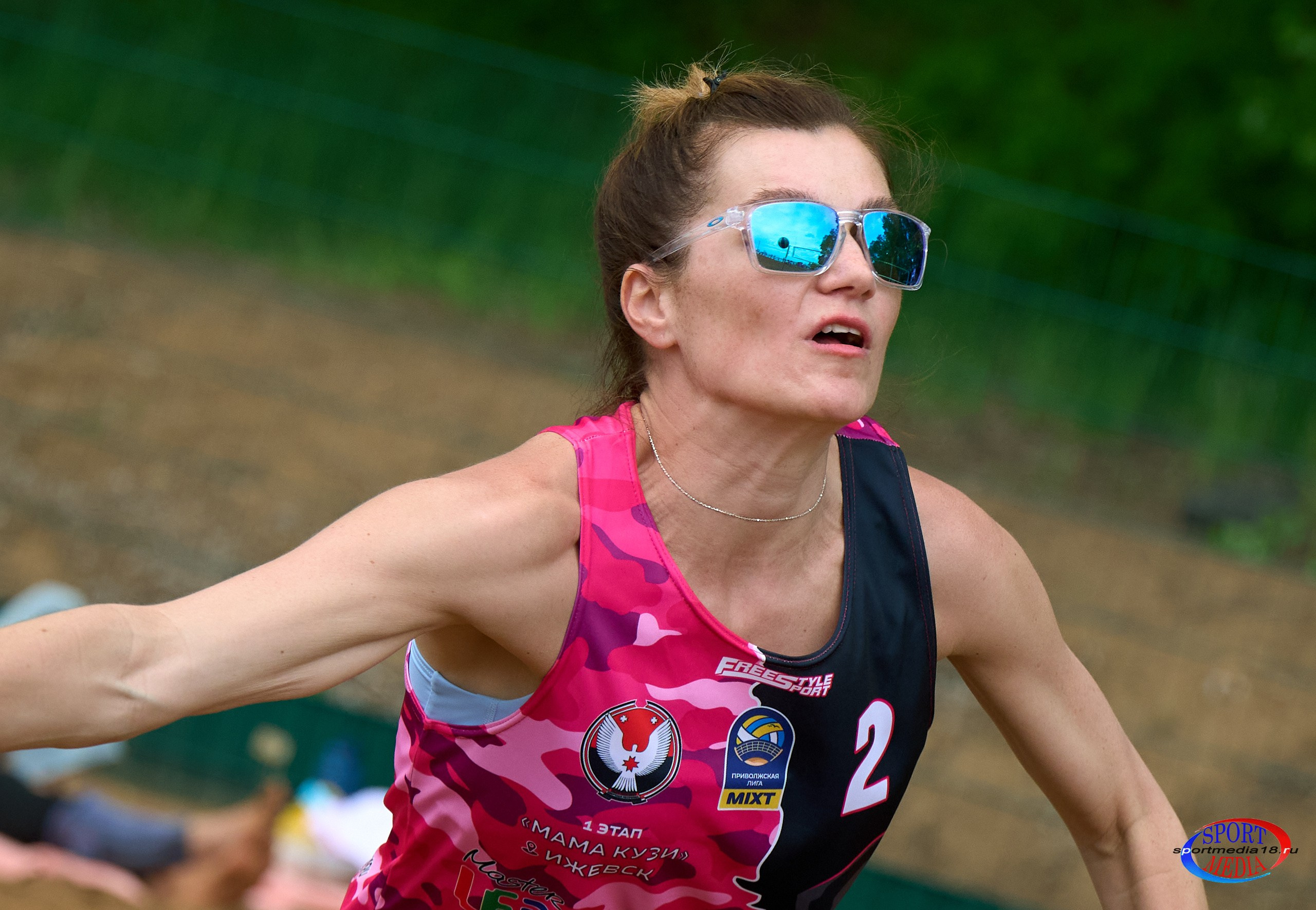 Пляжный волейбол. ПРИВОЛЖСКАЯ ЛИГА MIXT Ижевск 18.05.2025. Спортивный репортажный фотограф в Ижевске Сергей Мерзляков