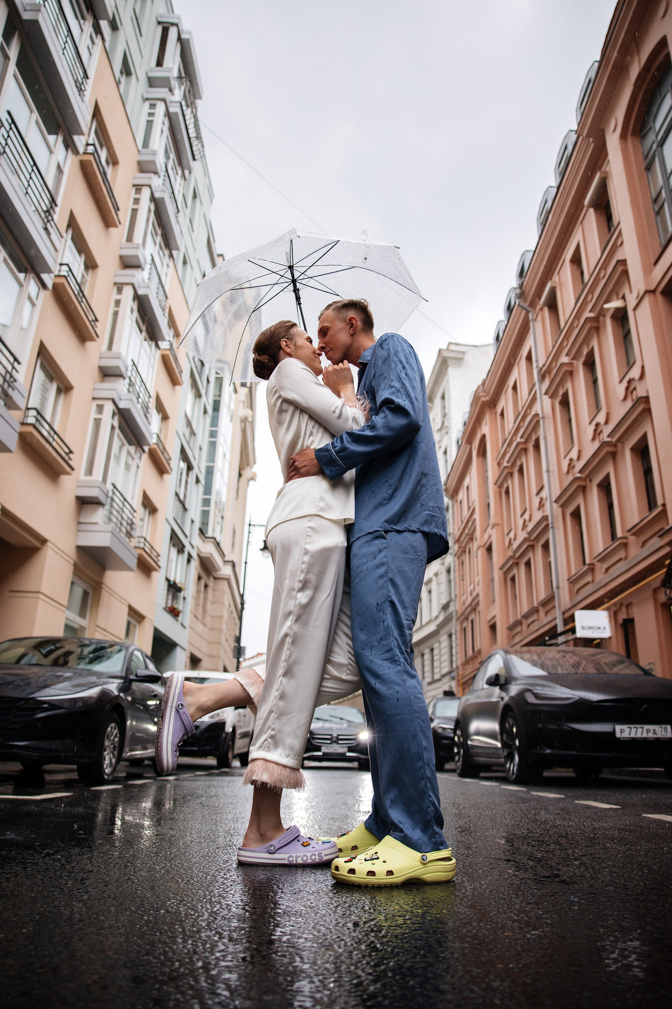 Танцы под дождем. Фотограф Аделина Raw