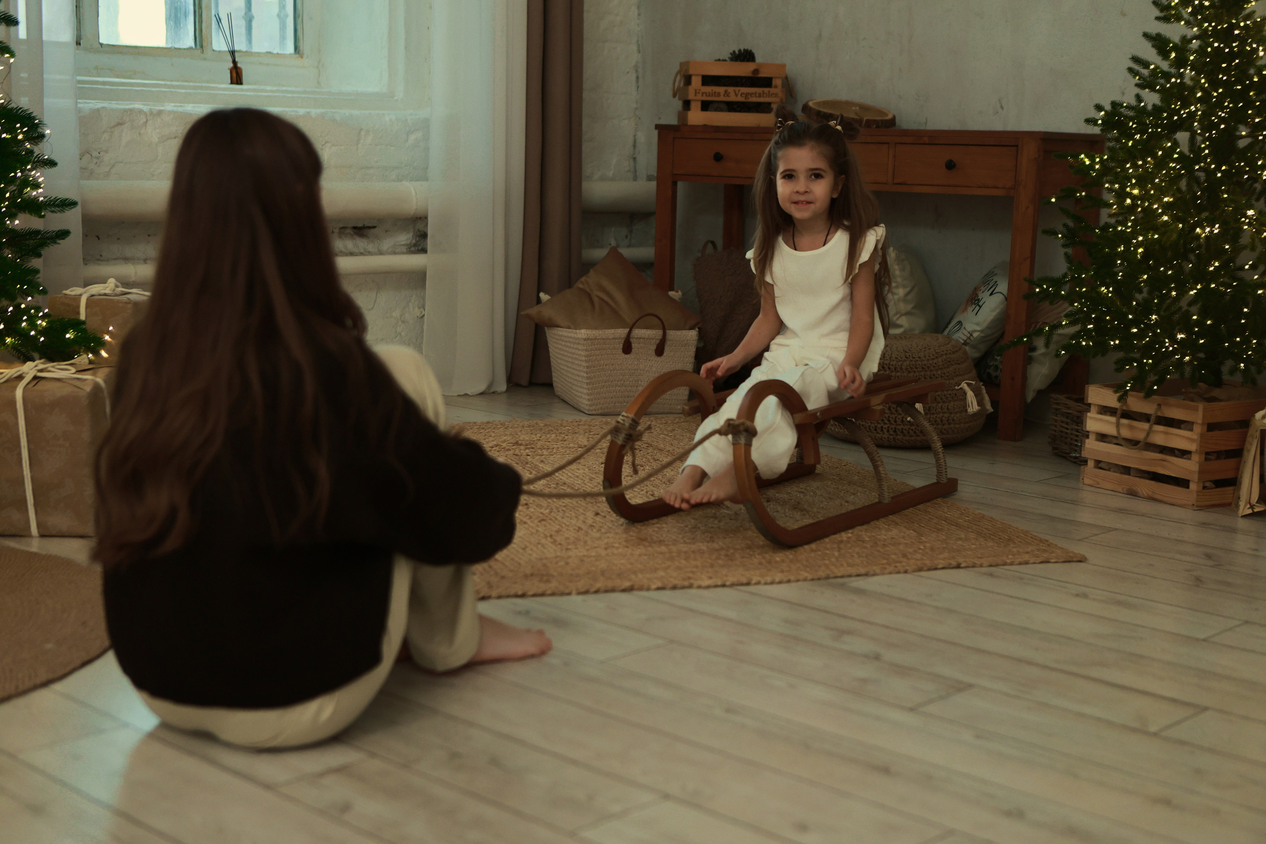 Наталья и дочери. Портретный и семейный фотограф в Москве — Ирина Аксенова