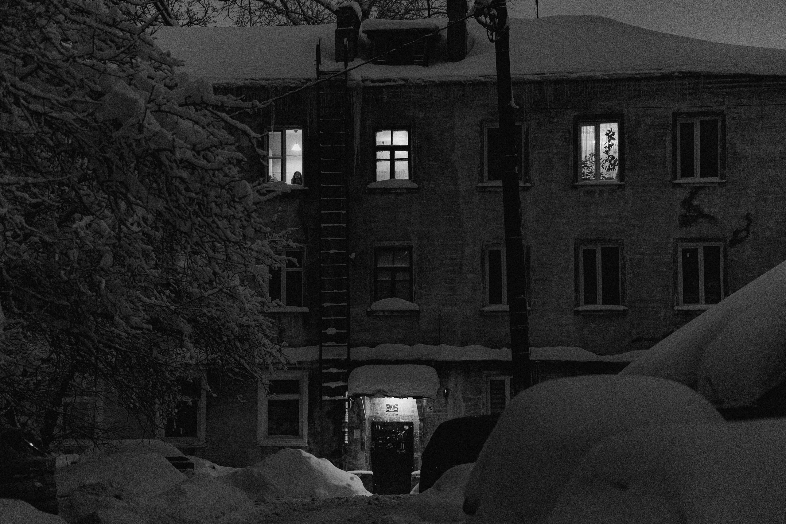 Город зимой. Фотограф Эльмира Лин