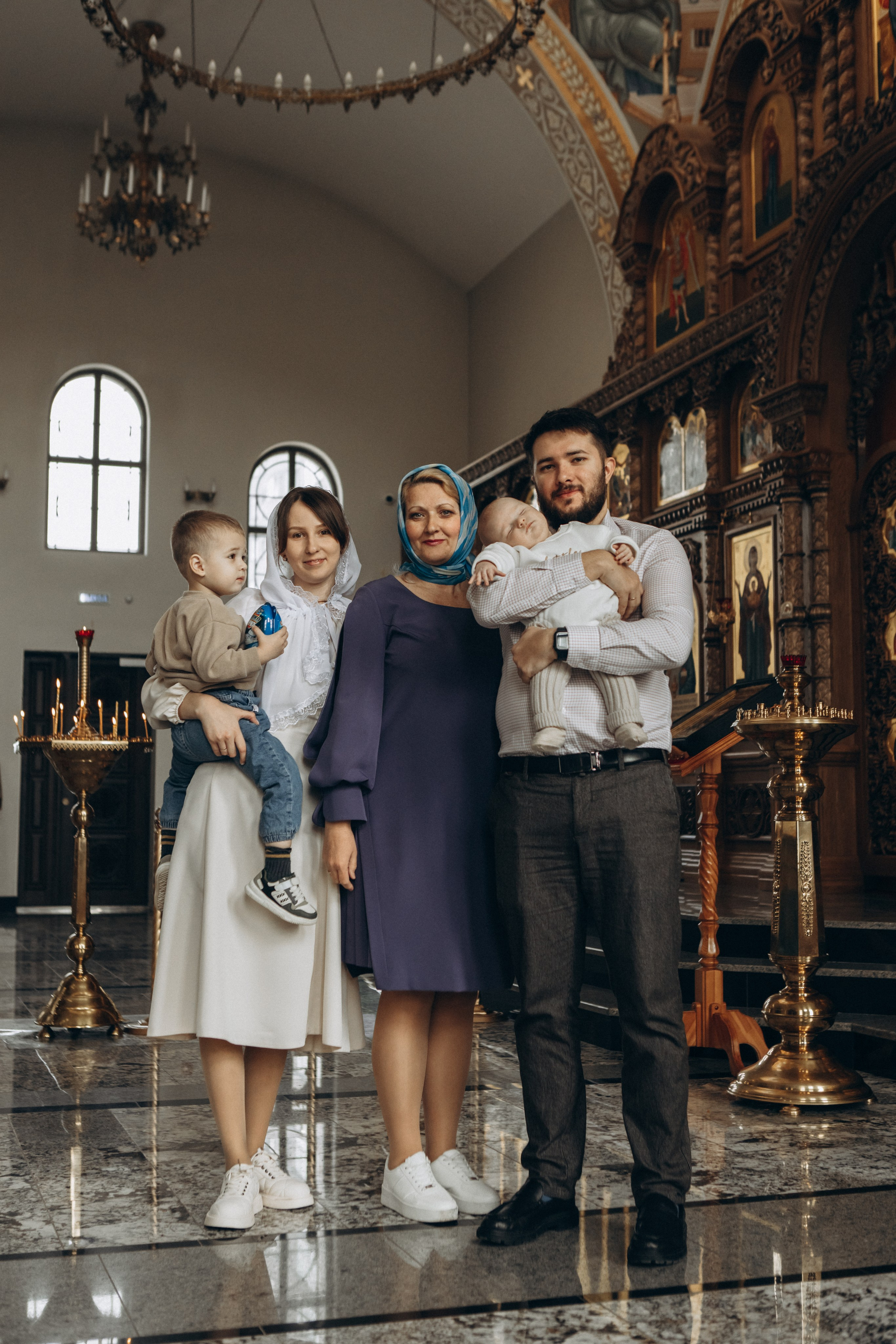 Крещение Дмитрия. Семейный фотограф в Краснодаре Виктория Кокоулина