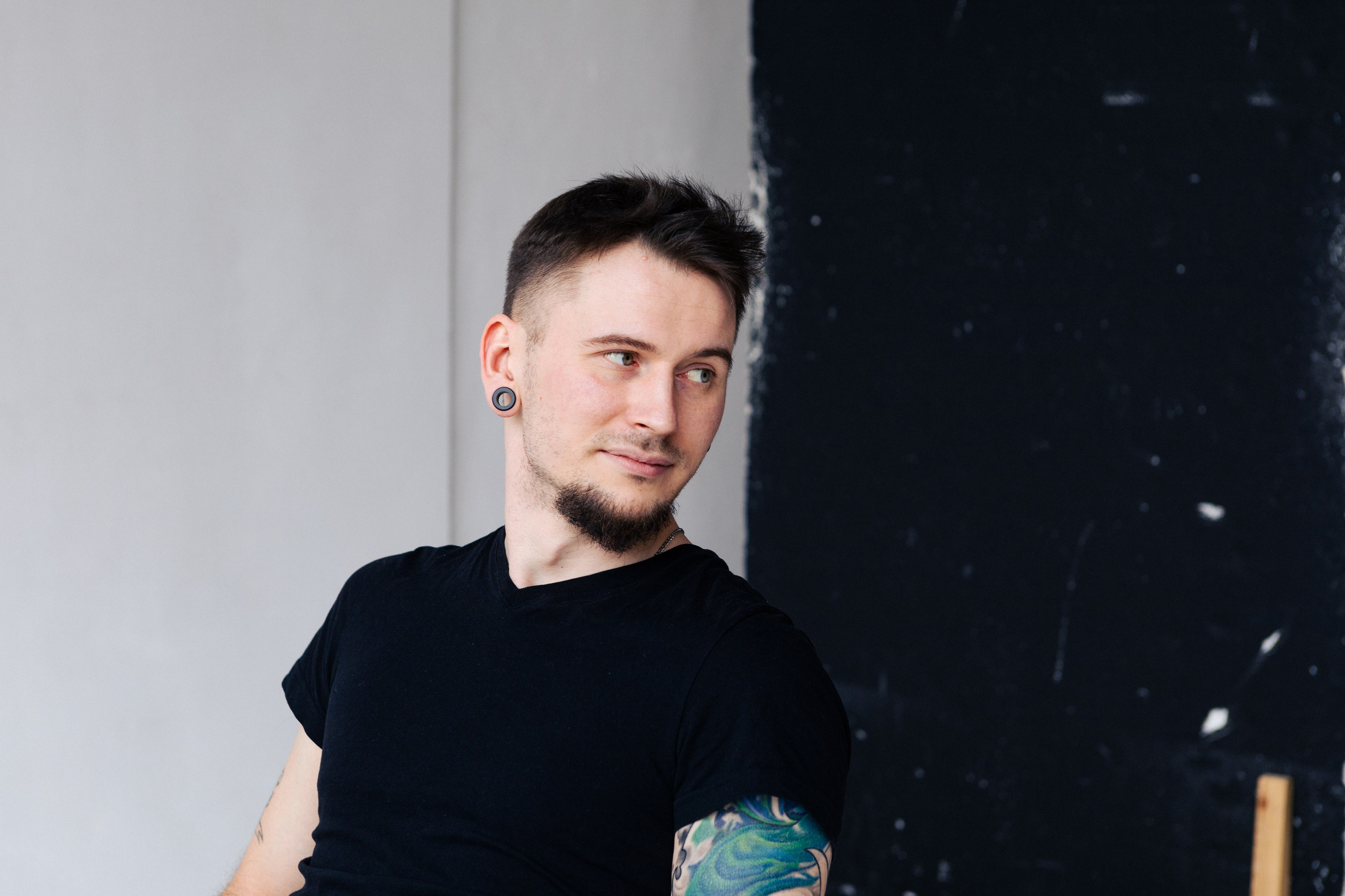 Маша и Лев. Студия