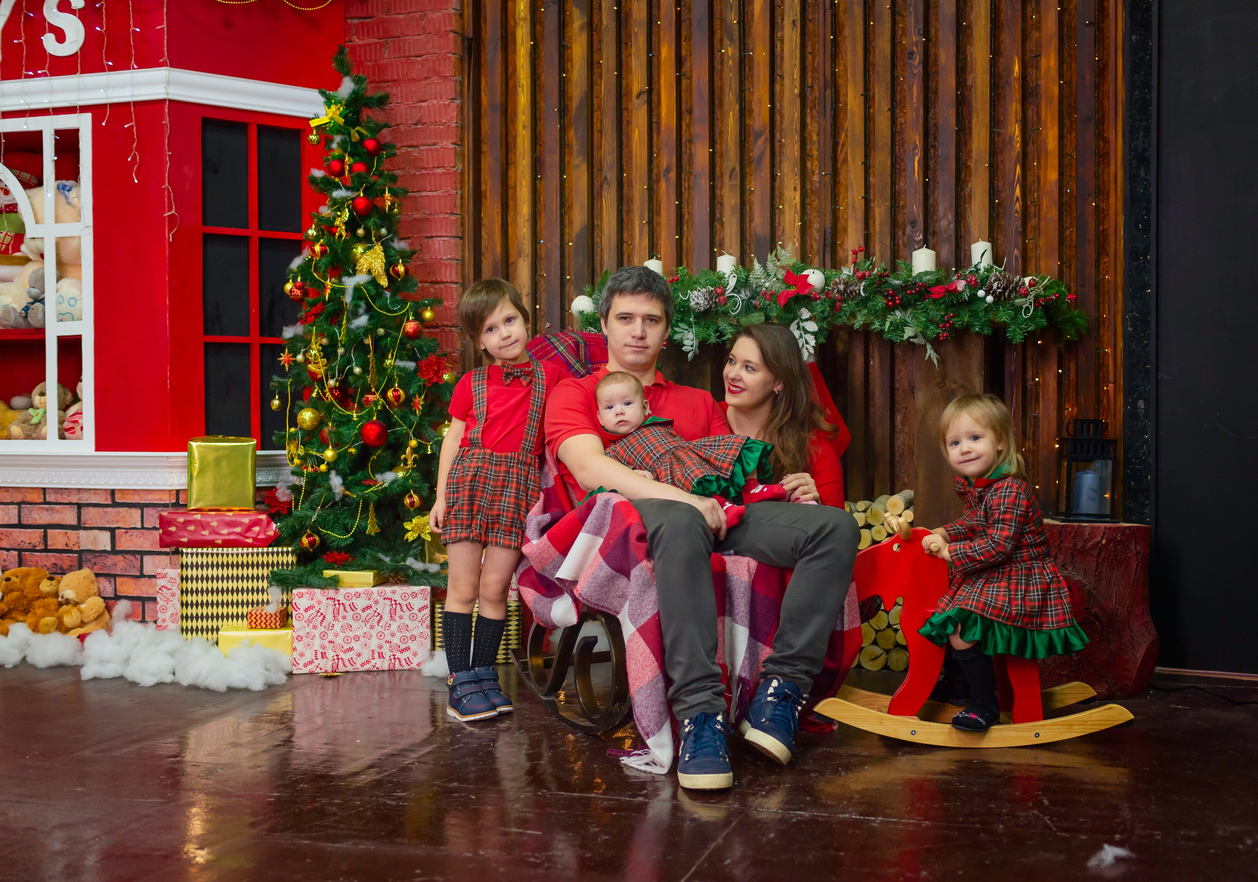 Новогодние съемки. Семейный фотограф Зыкова Анастасия, работаю в Москве и области