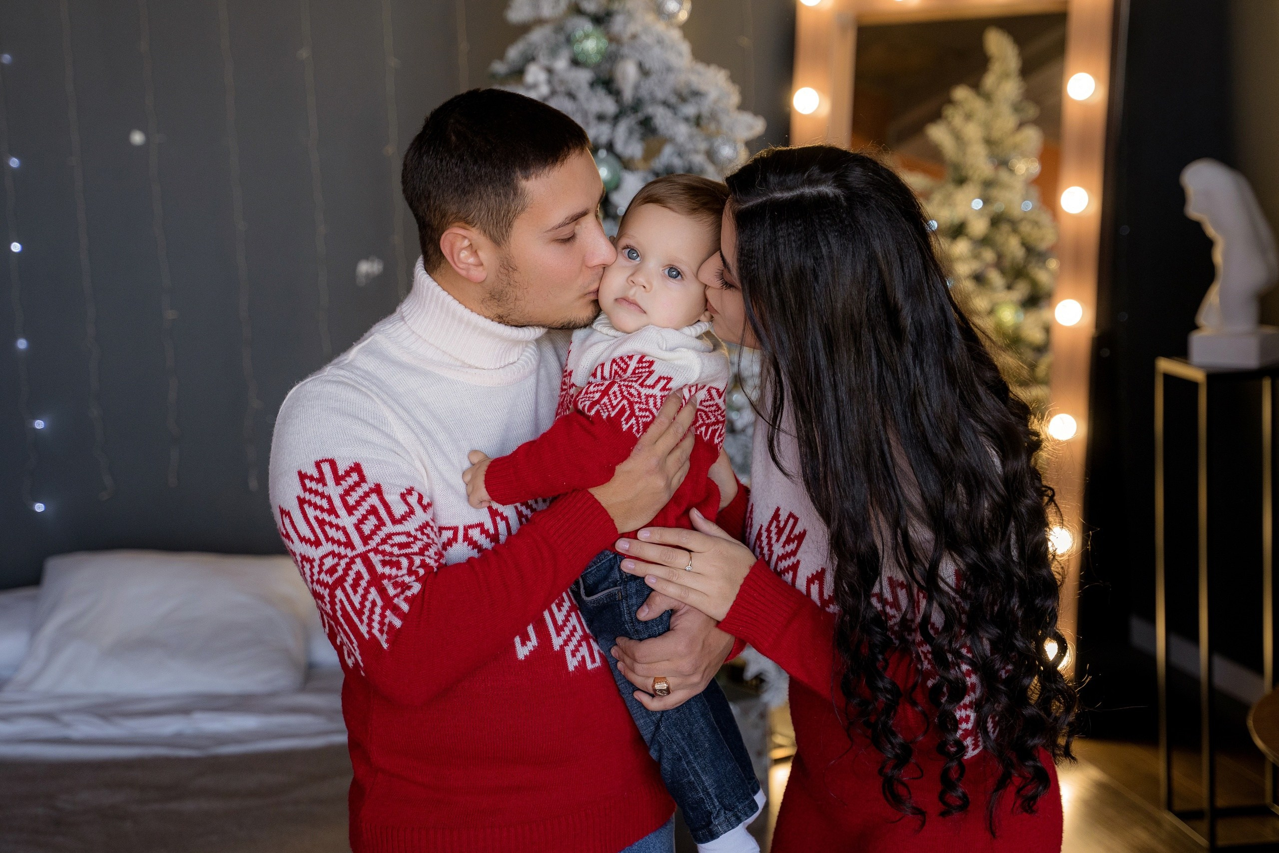 Комплекты Family look. Фотостудия Малина в городе Улан-Удэ. Фотограф Ирина Жарникова