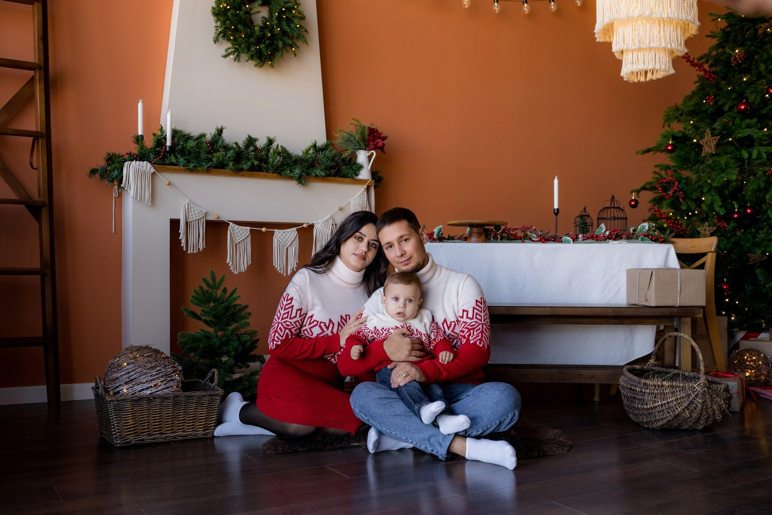 Комплекты Family look. Фотостудия Малина в городе Улан-Удэ. Фотограф Ирина Жарникова