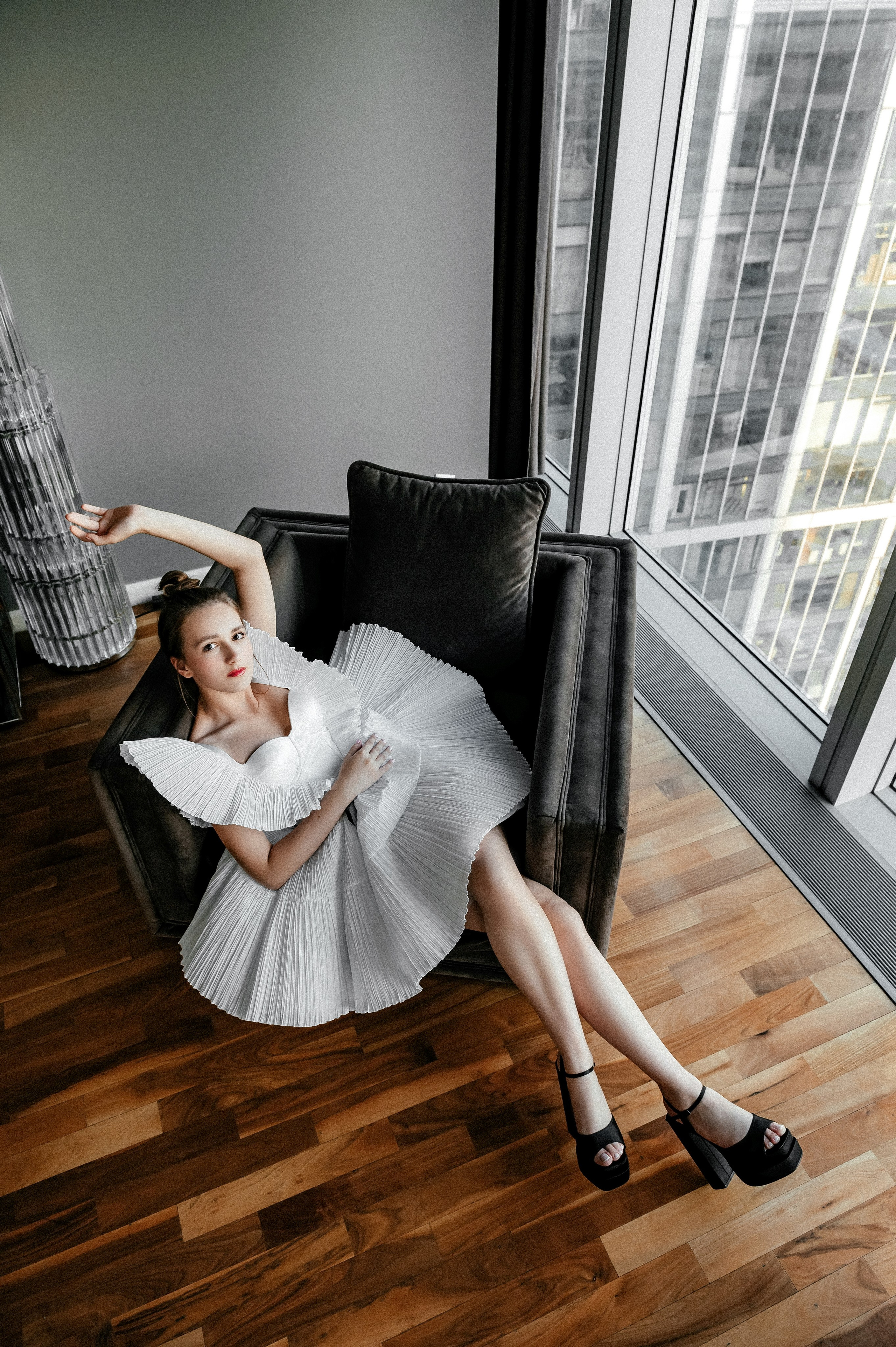 Эвелина, Москва сити. Свадебный и семейный фотограф Виктория Носачёва. Щелково, Москва и МО