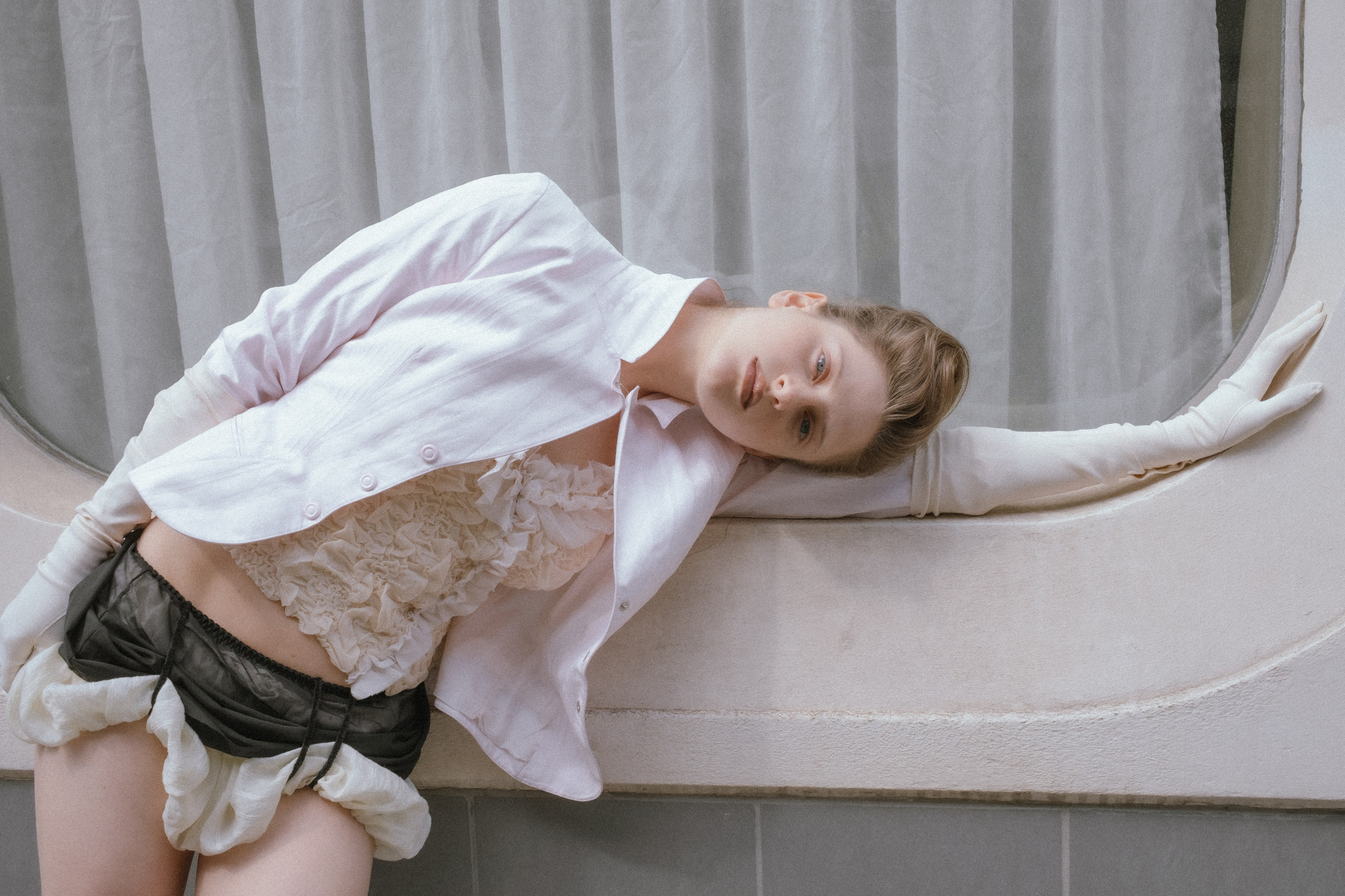 Collab shoot in Paris. Стилист Ирина Савельева