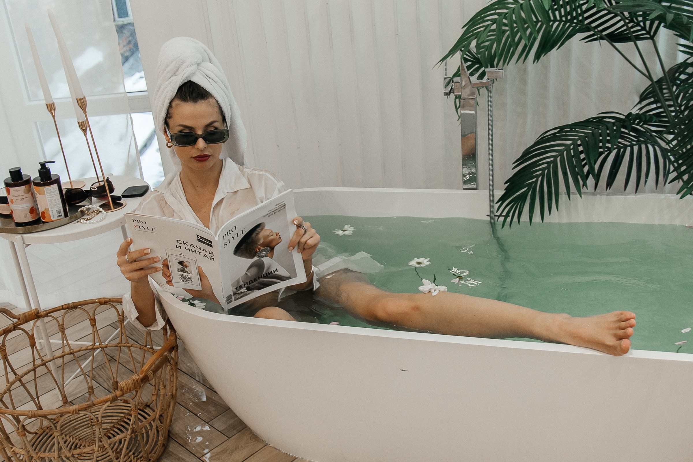 Цветочная ванна. Фотограф в Санкт-Петербурге Аня Григорьева ♡