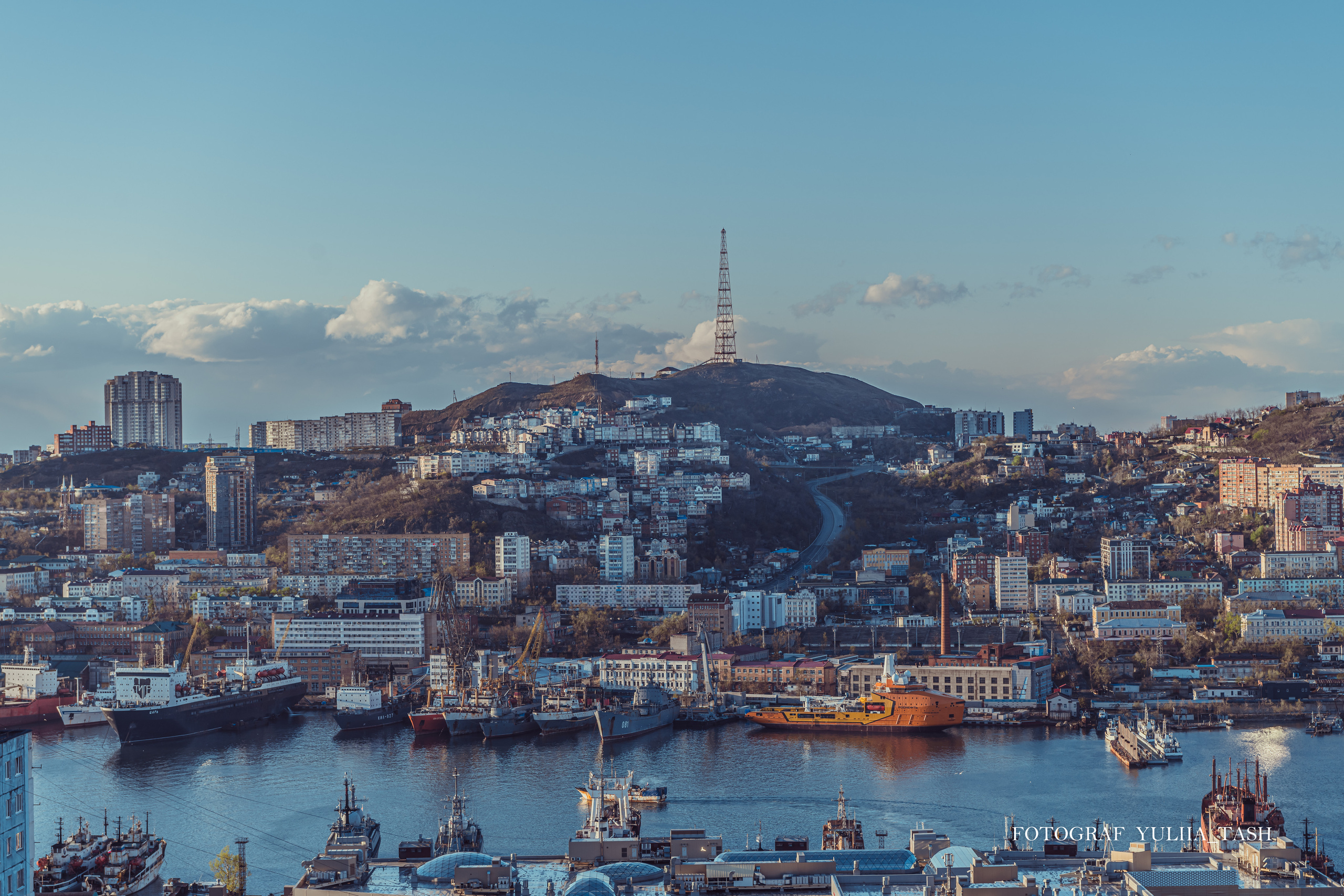 бухта золотой рог залив петра великого город владивосток приморский край сопка орлиная проспект красоты авангард дальзавод