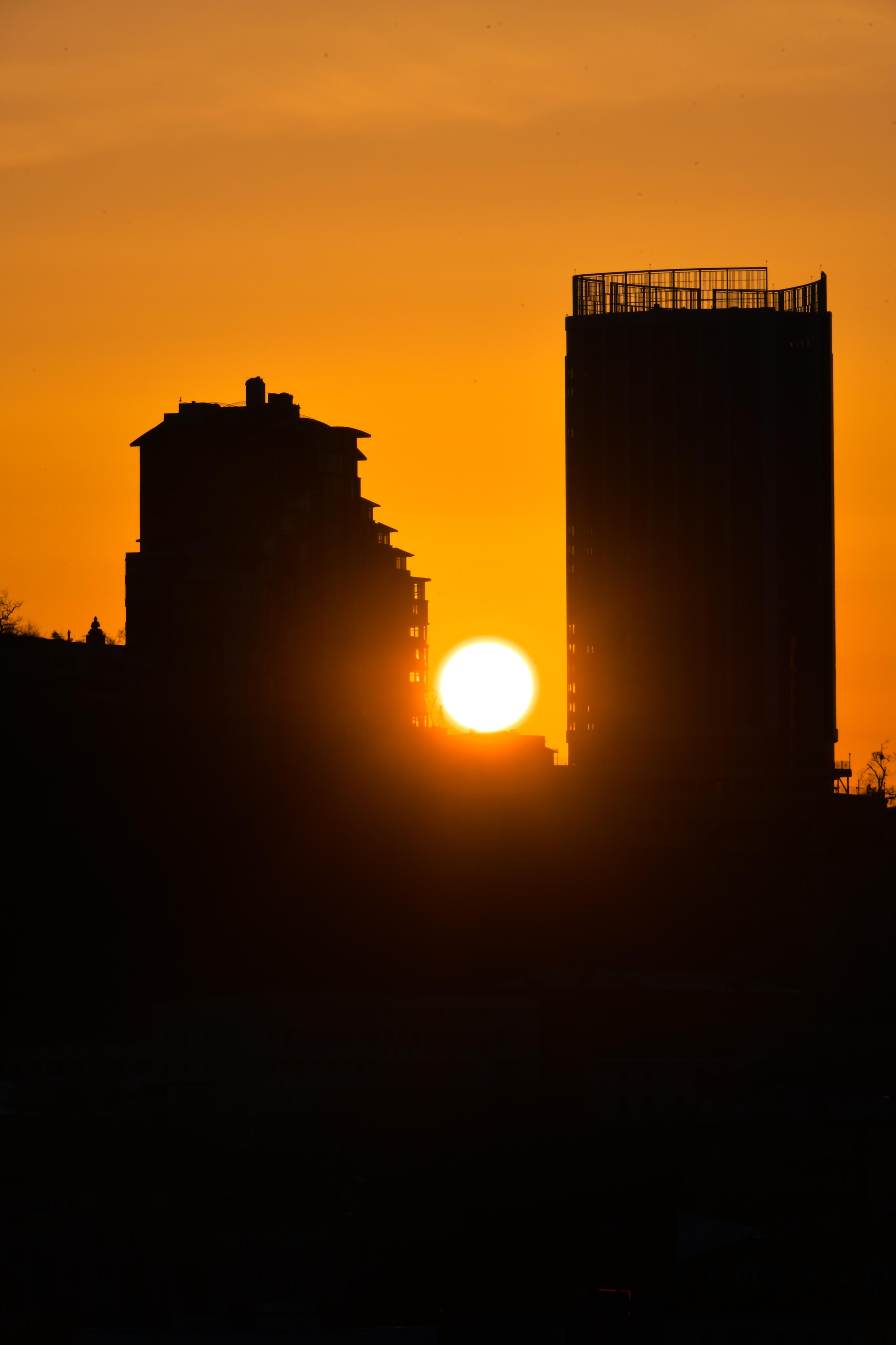 ород у моря владивосток рассвет приморский край солнышко встает