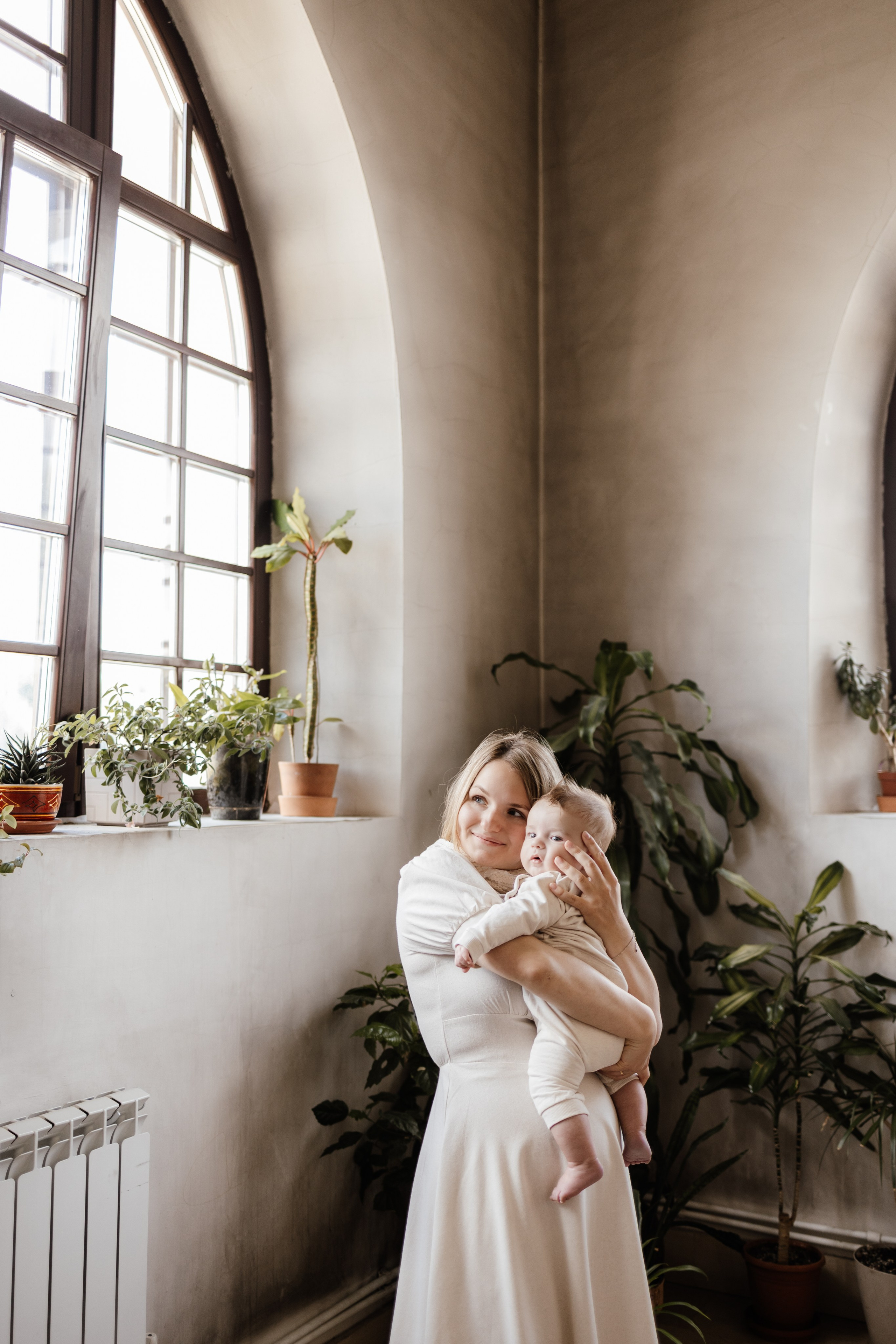 Таинство Крещения Саши. Фотограф новорождённых Newborn Москва