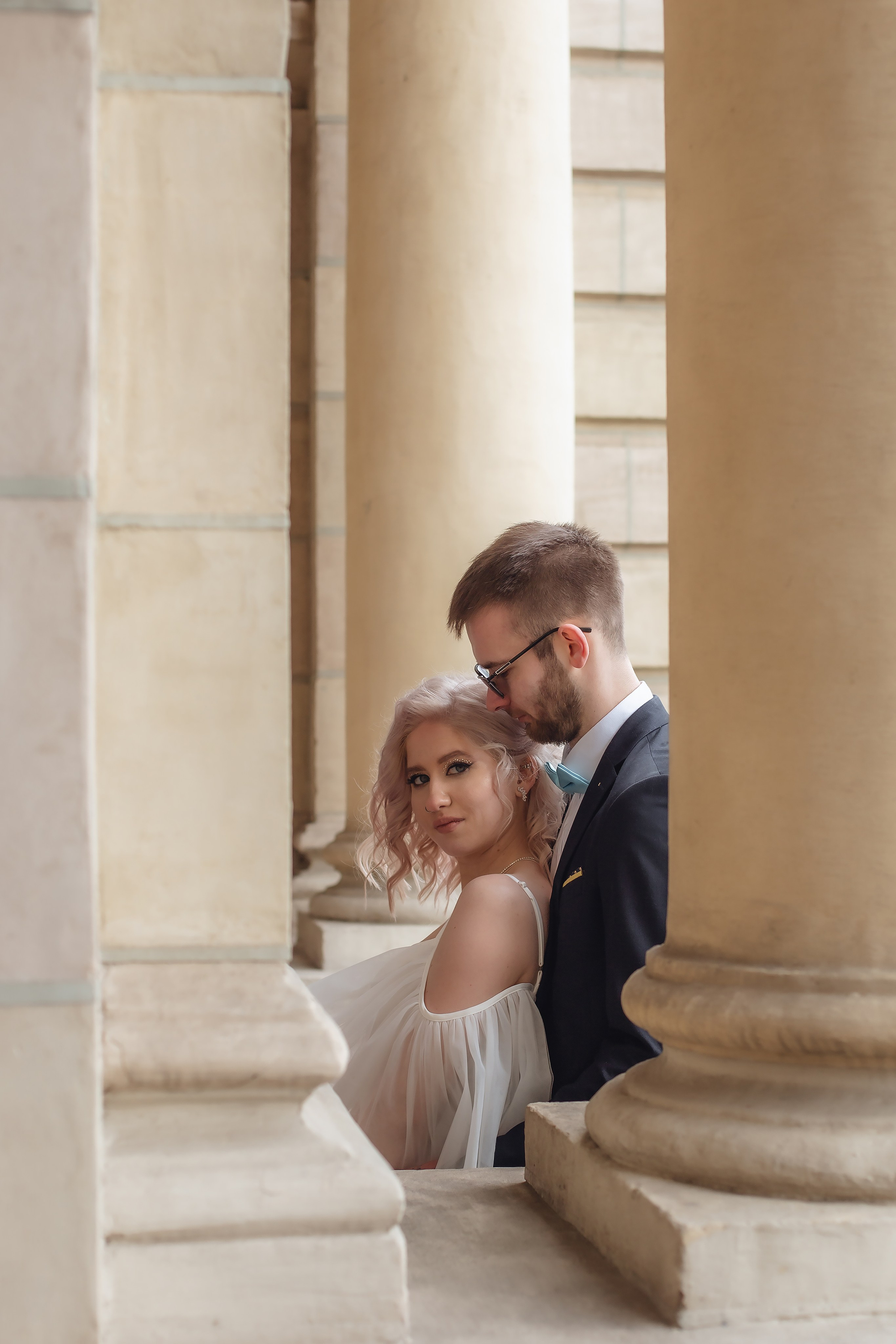 Максим и Александра. Биржевой сквер. Фотограф в Калининграде Решетникова Алина