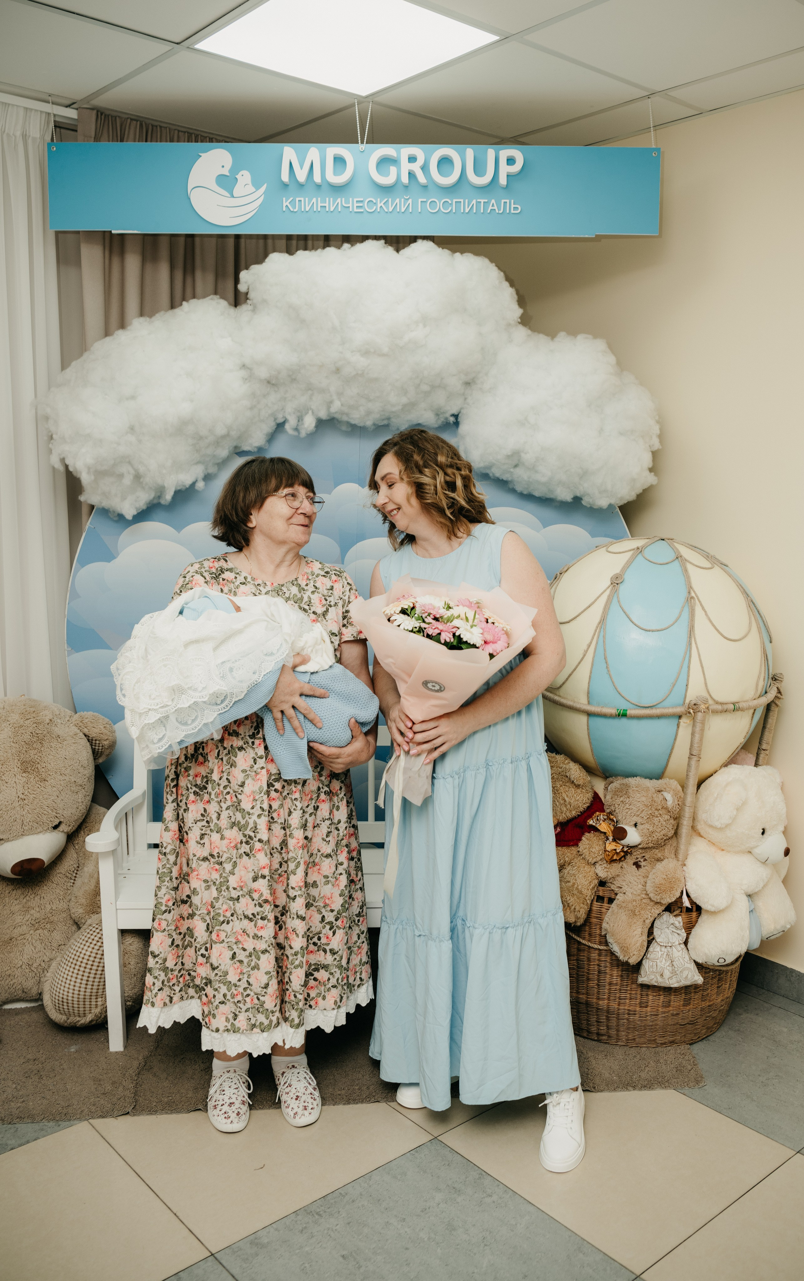 Выписка Андрюши. «Мать и дитя» на Севастопольском. Фотограф на выписку из роддома в Москве и МО
