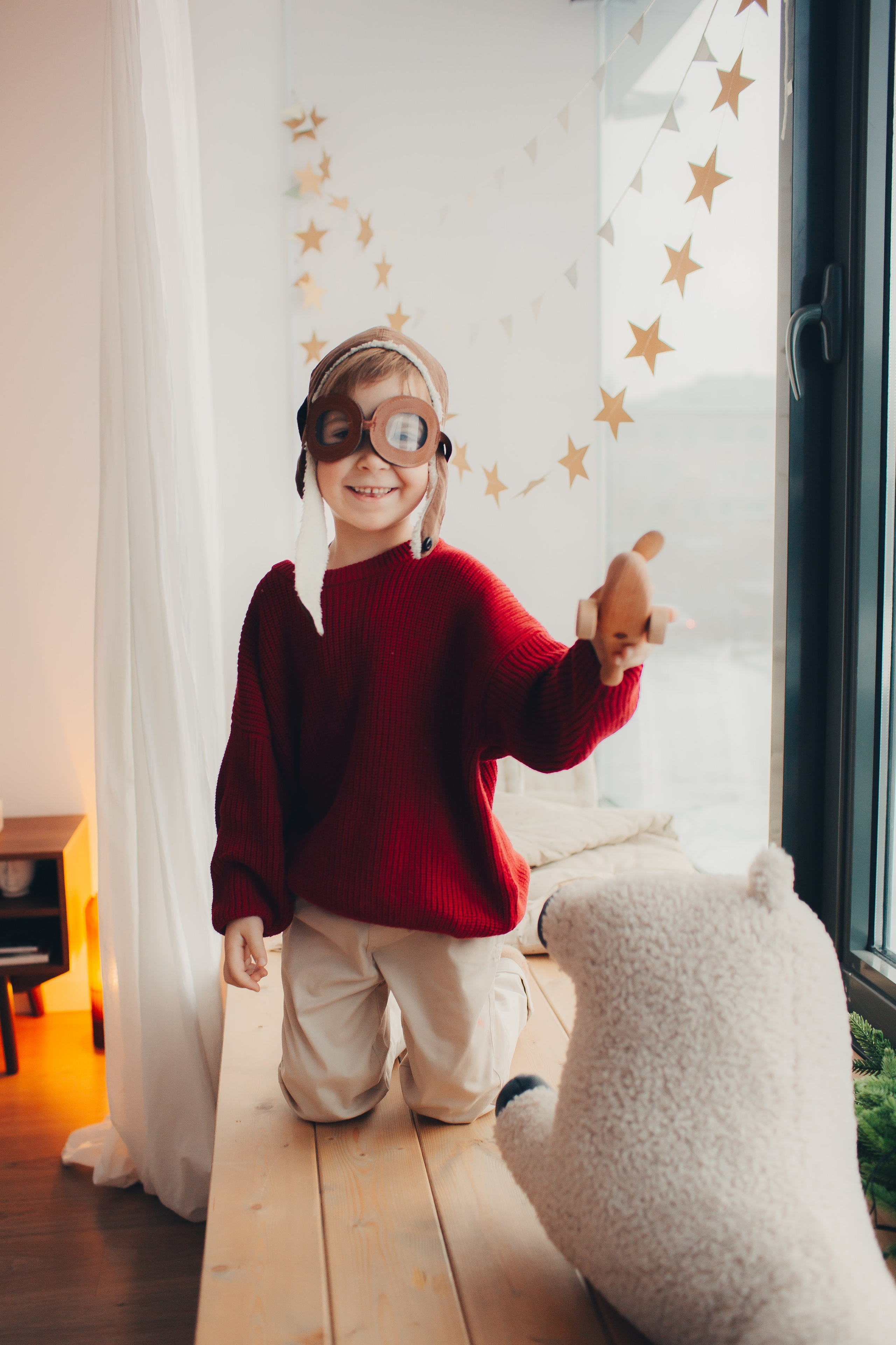 Новогодняя съёмка в студии. Фотограф Евгения Мальцева, Архангельск