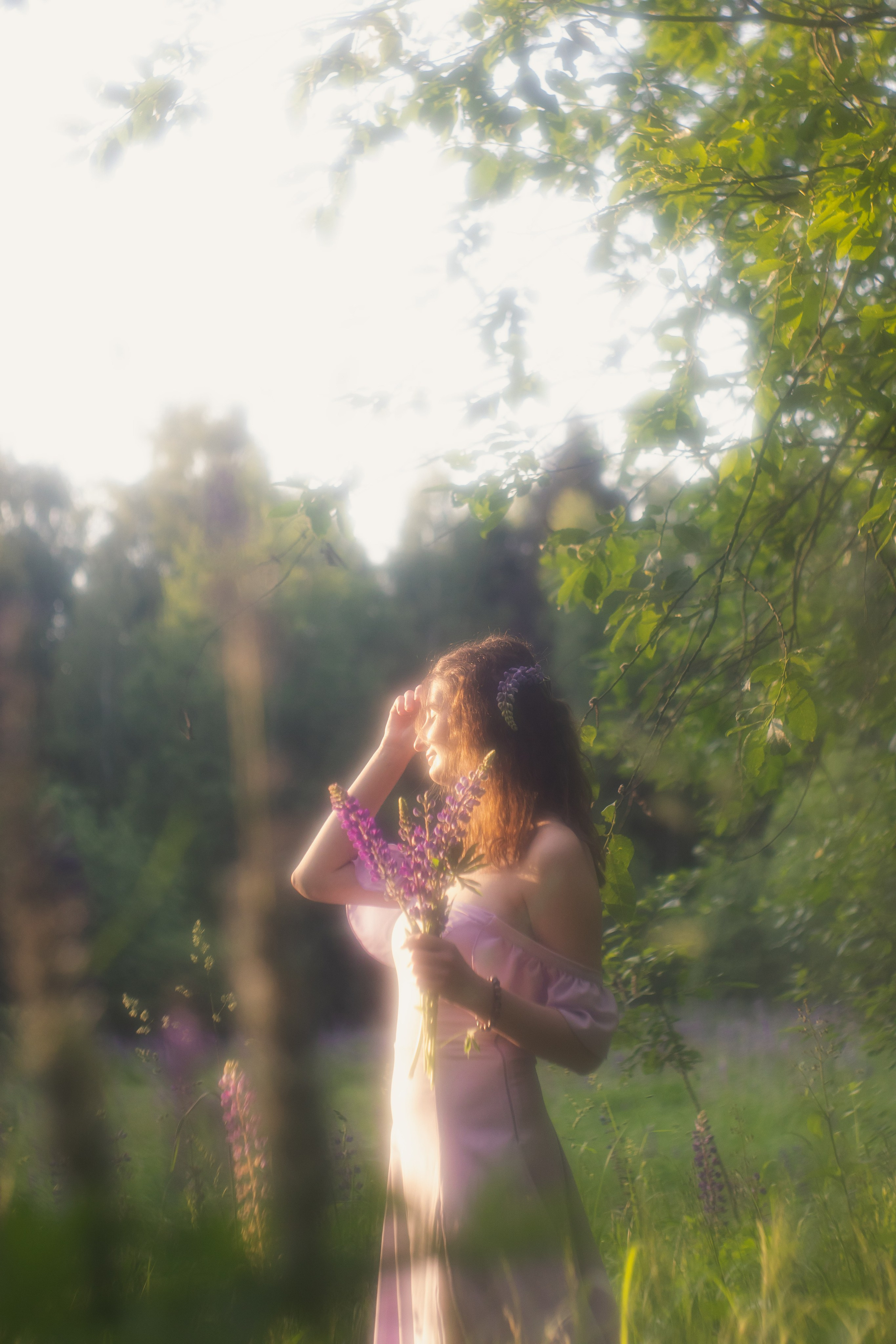 Люпиновое поле. Юлия Башкатова, сказочный фотограф, Москва