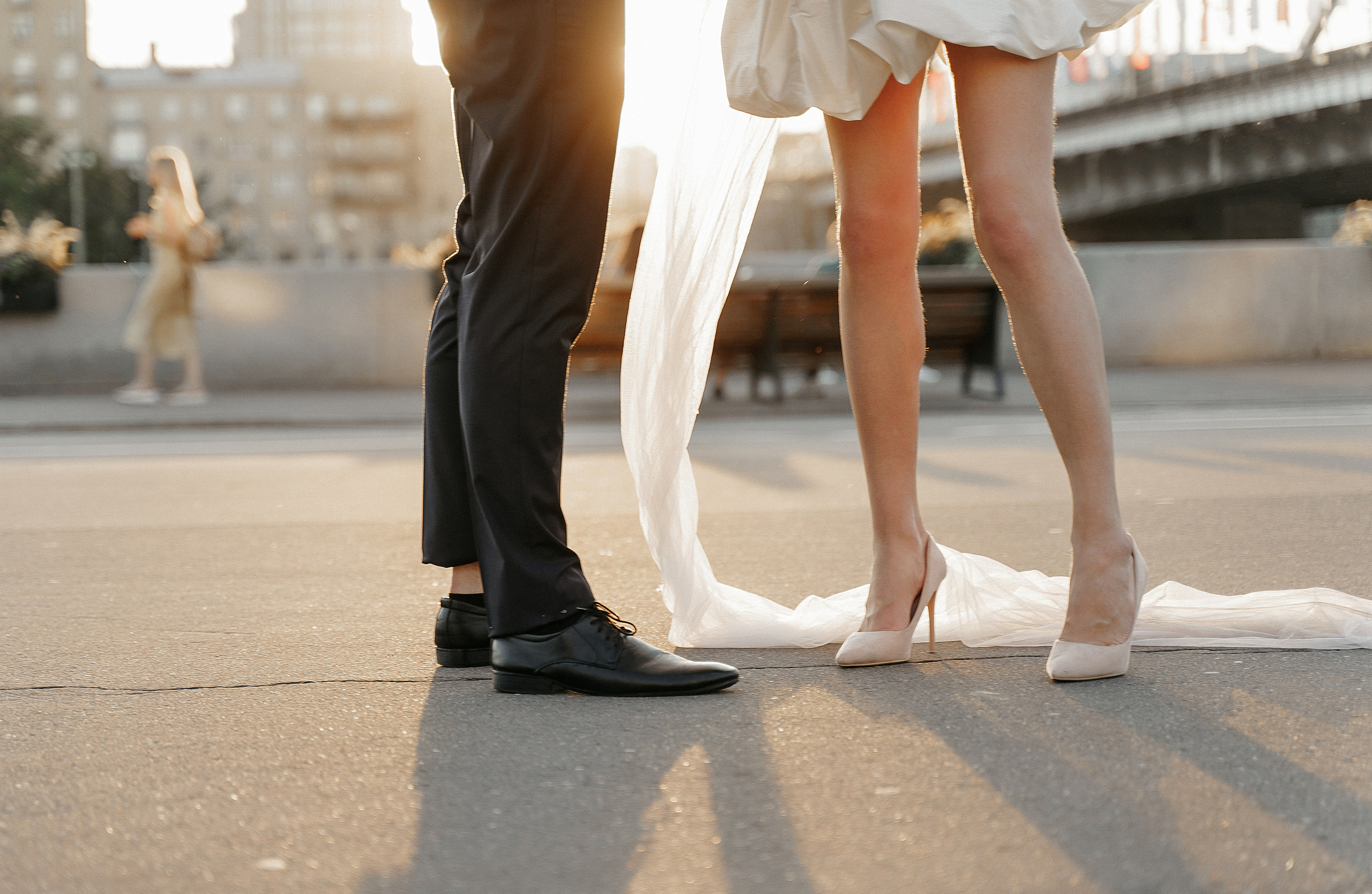 Музеон на закате. Свадебный фотограф