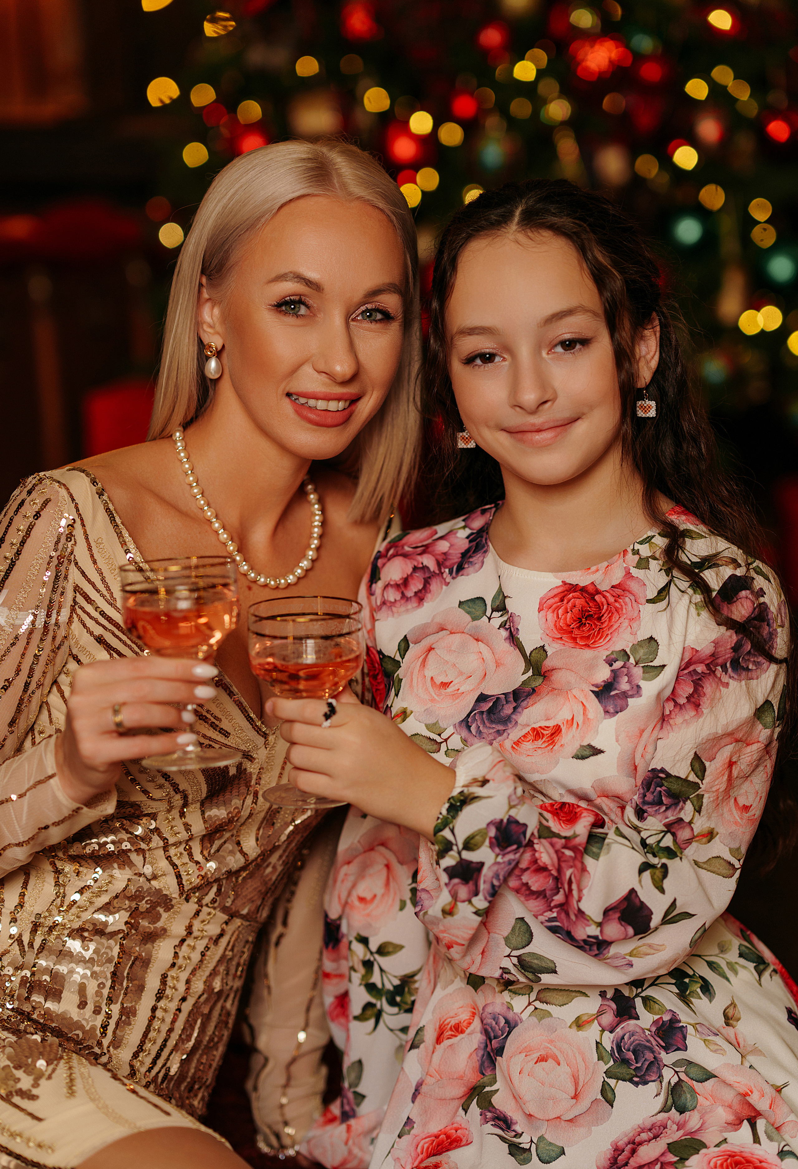 Юлия и Рита новогодняя фотосессия. Свадебный фотограф