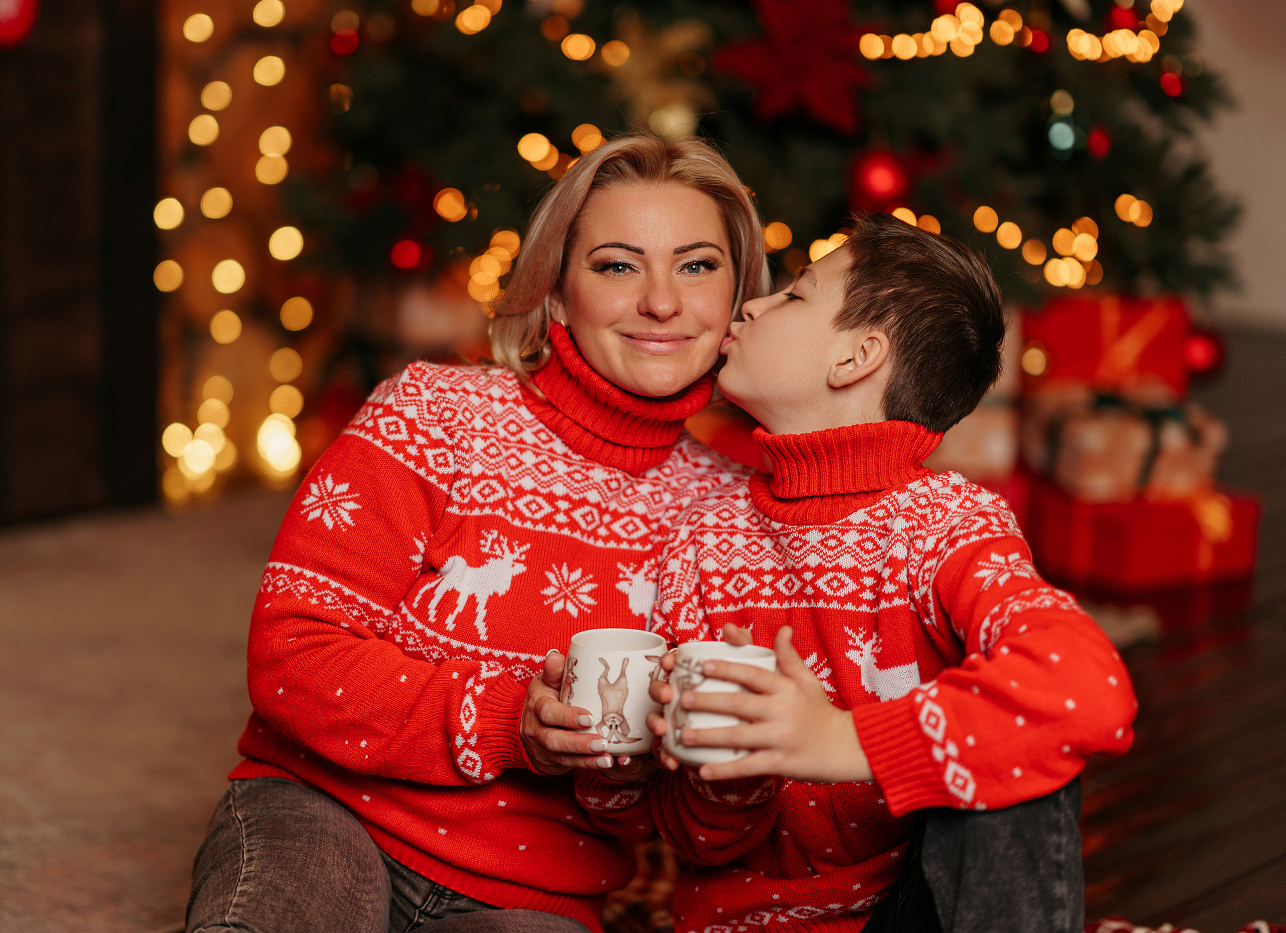 Мы у елочки. Свадебный фотограф