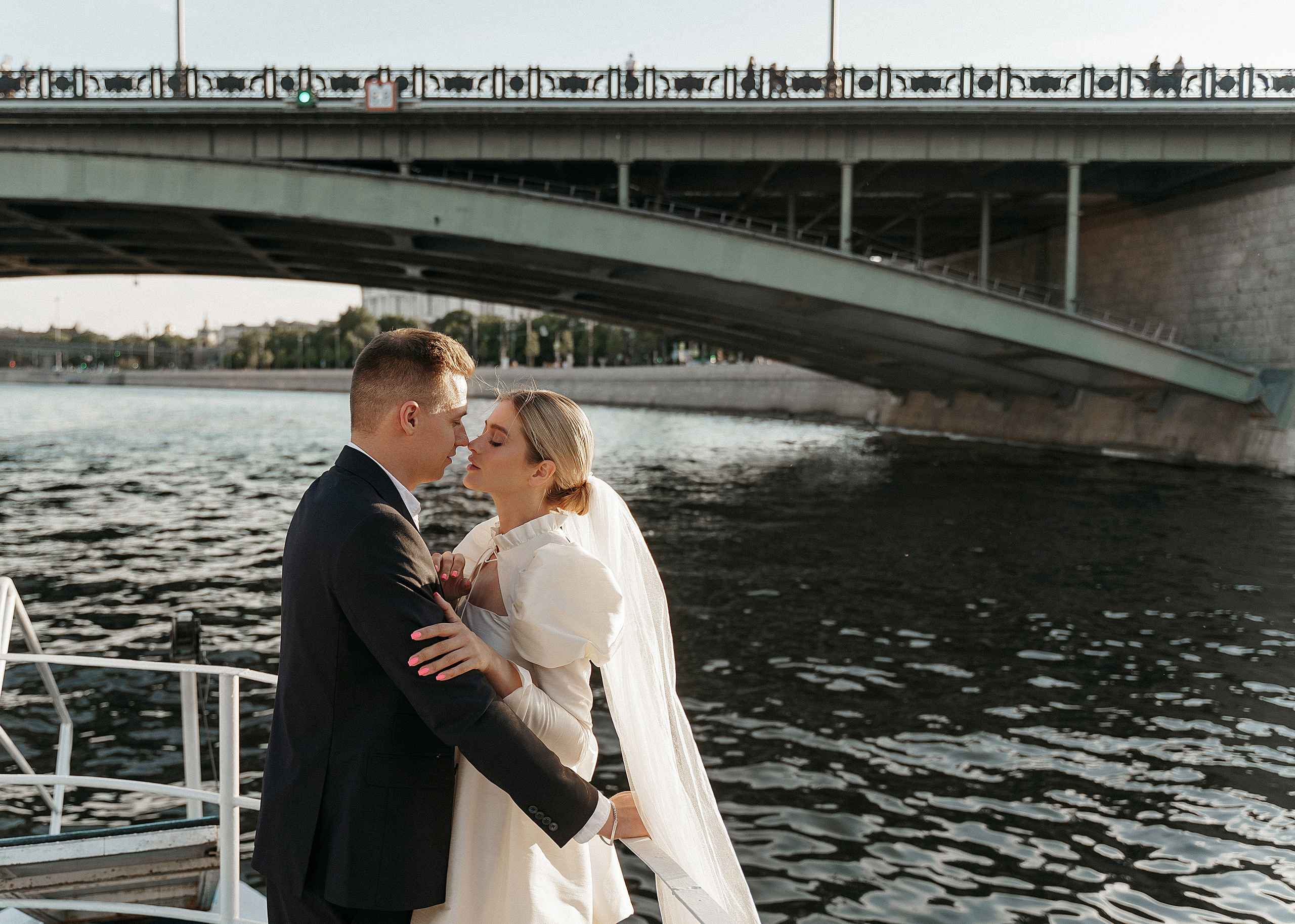 Музеон на закате. Свадебный фотограф