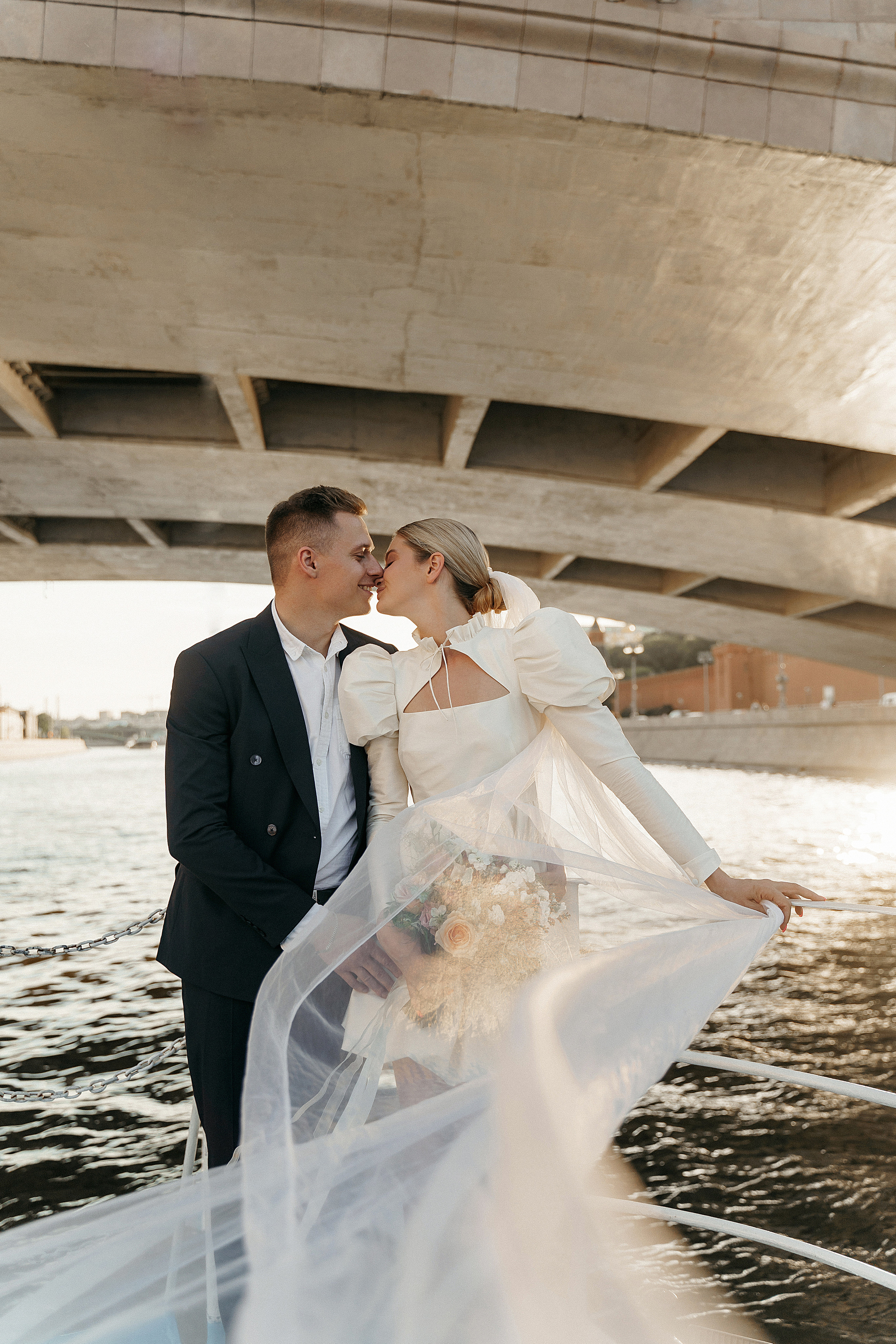 Музеон на закате. Свадебный фотограф