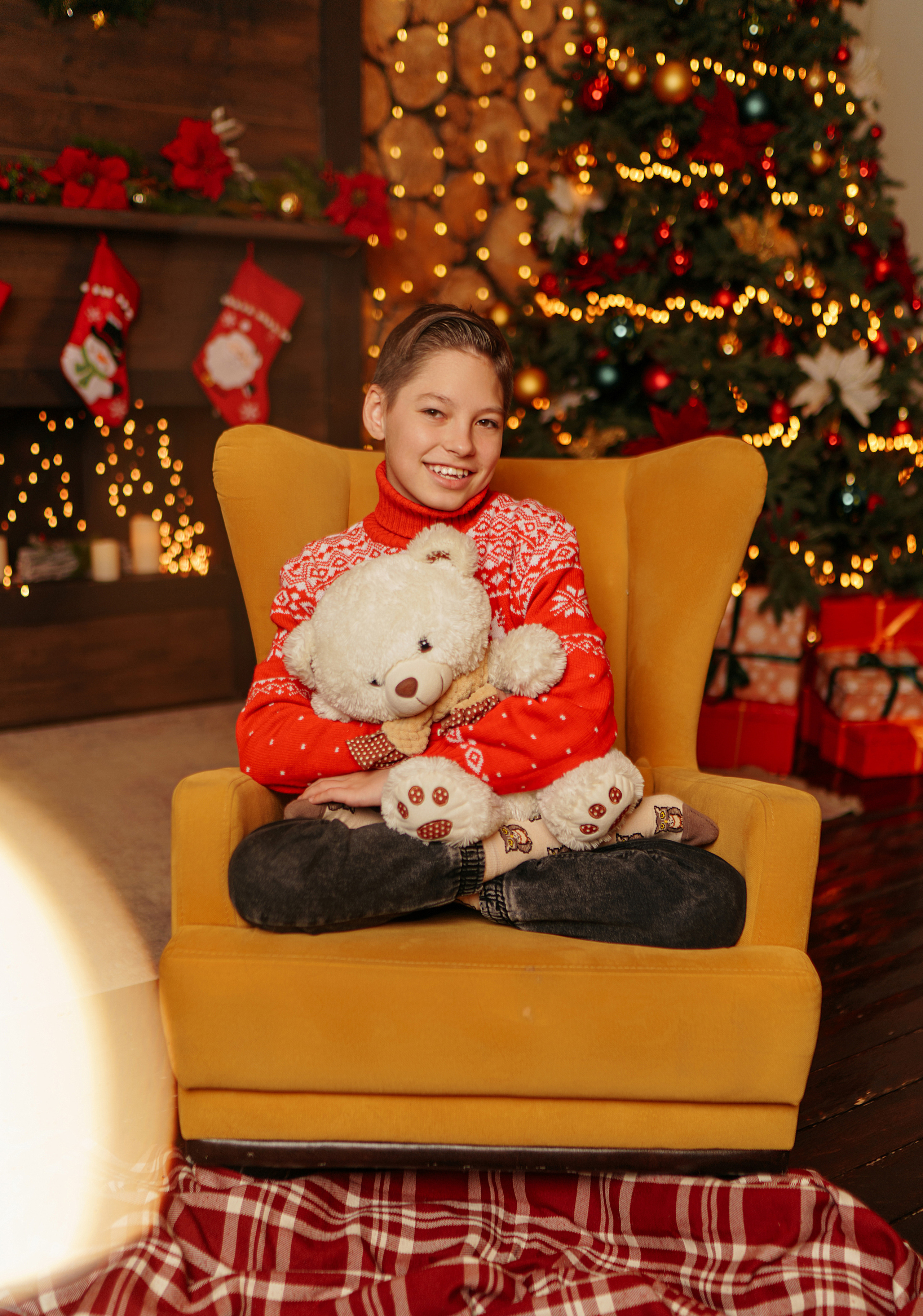 Мы у елочки. Свадебный фотограф