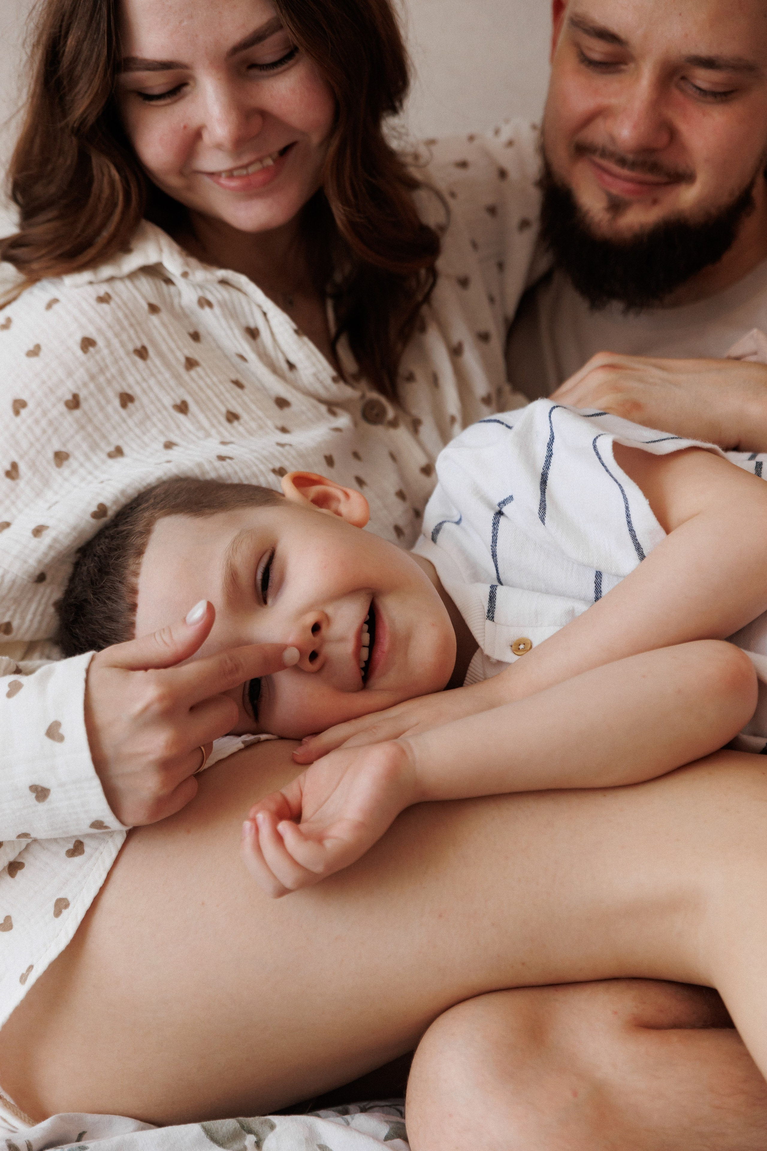 Дружная семья. Семейный фотограф Тюмень Ксения Дереглазова