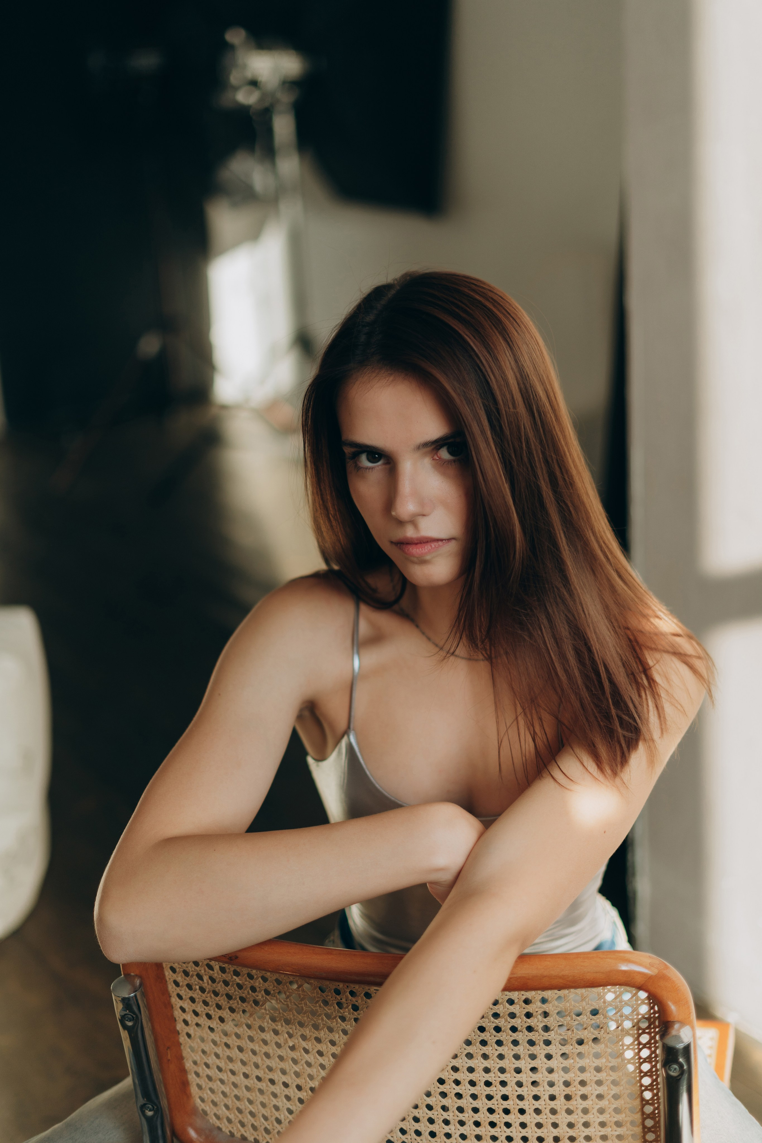 Настя. Модельные тесты. Фотограф Москва Виктория-Антуанетта