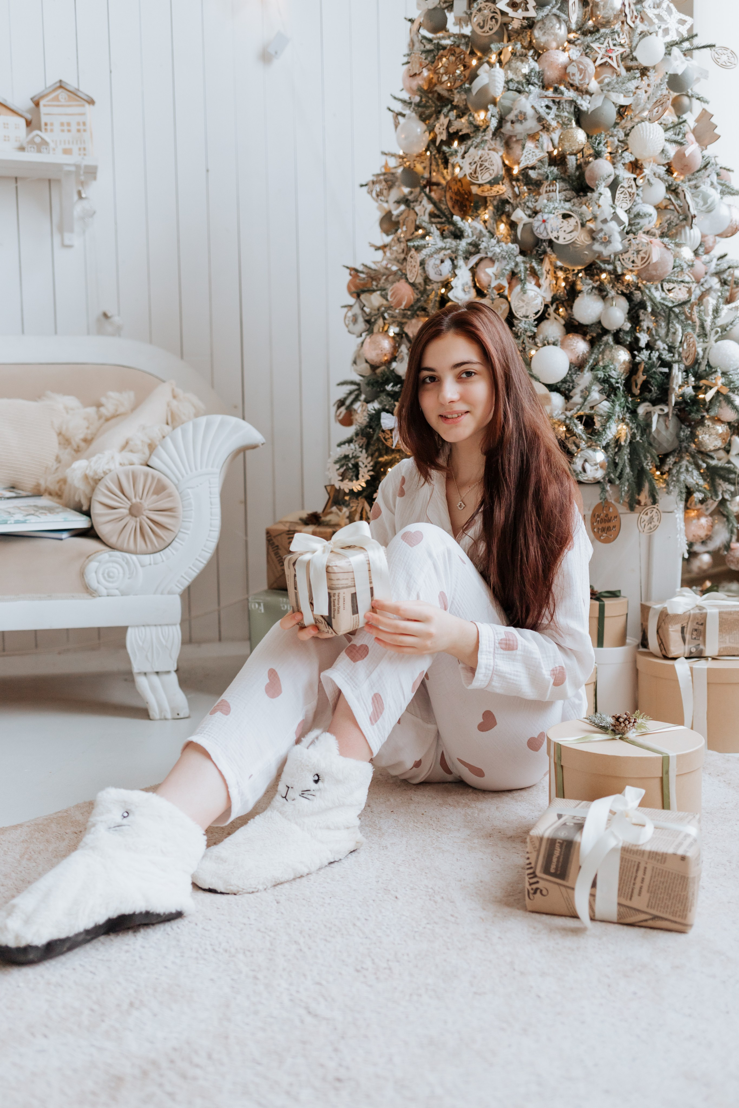 СЕМЕЙНЫЙ НОВЫЙ ГОД. Семейный Фотограф в Санкт-Петербурге Пушкин Анастасия Дьяконенкова