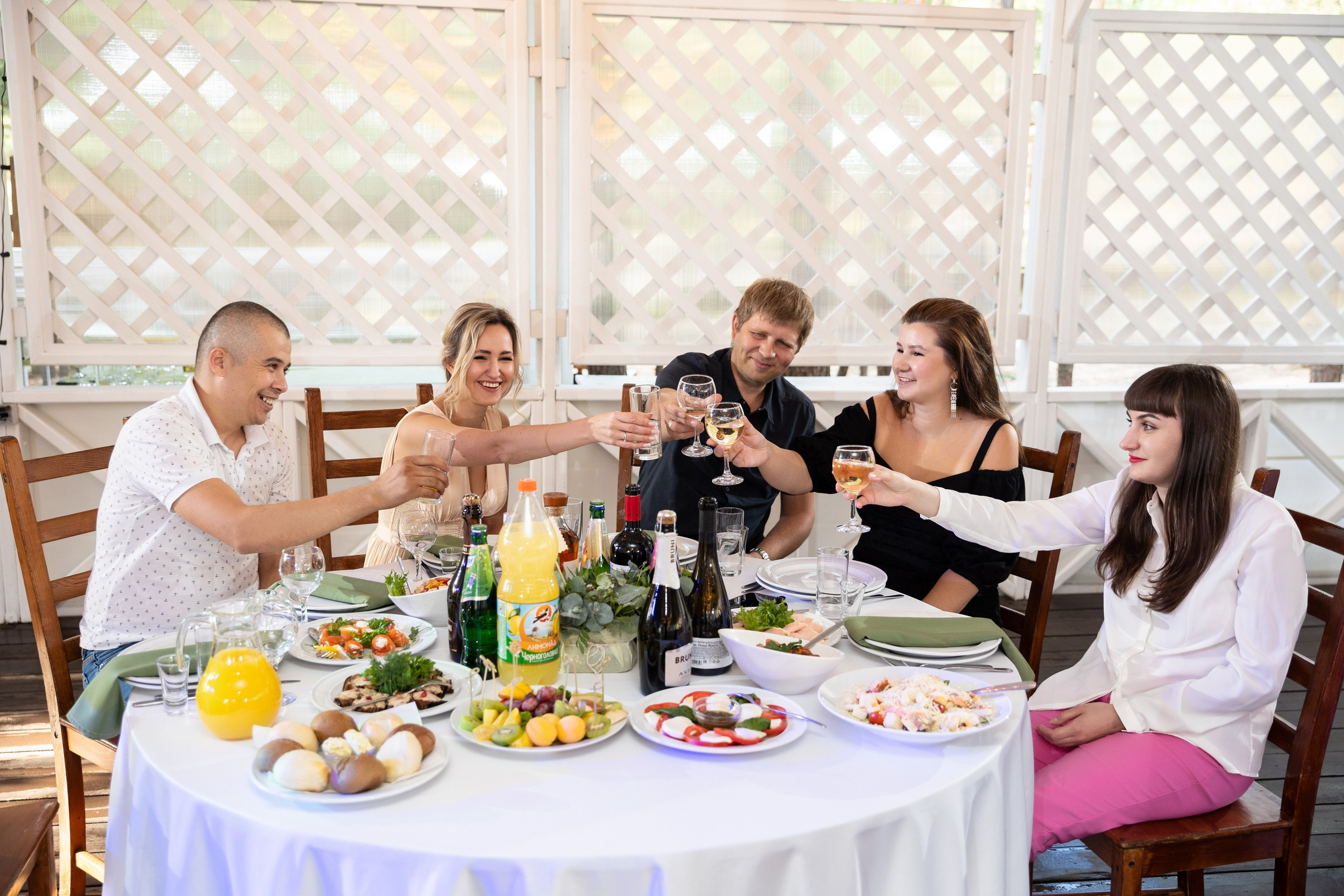 Тимбилдинг и корпоративный банкет загородом. Фотограф на корпоратив Спб / Москва