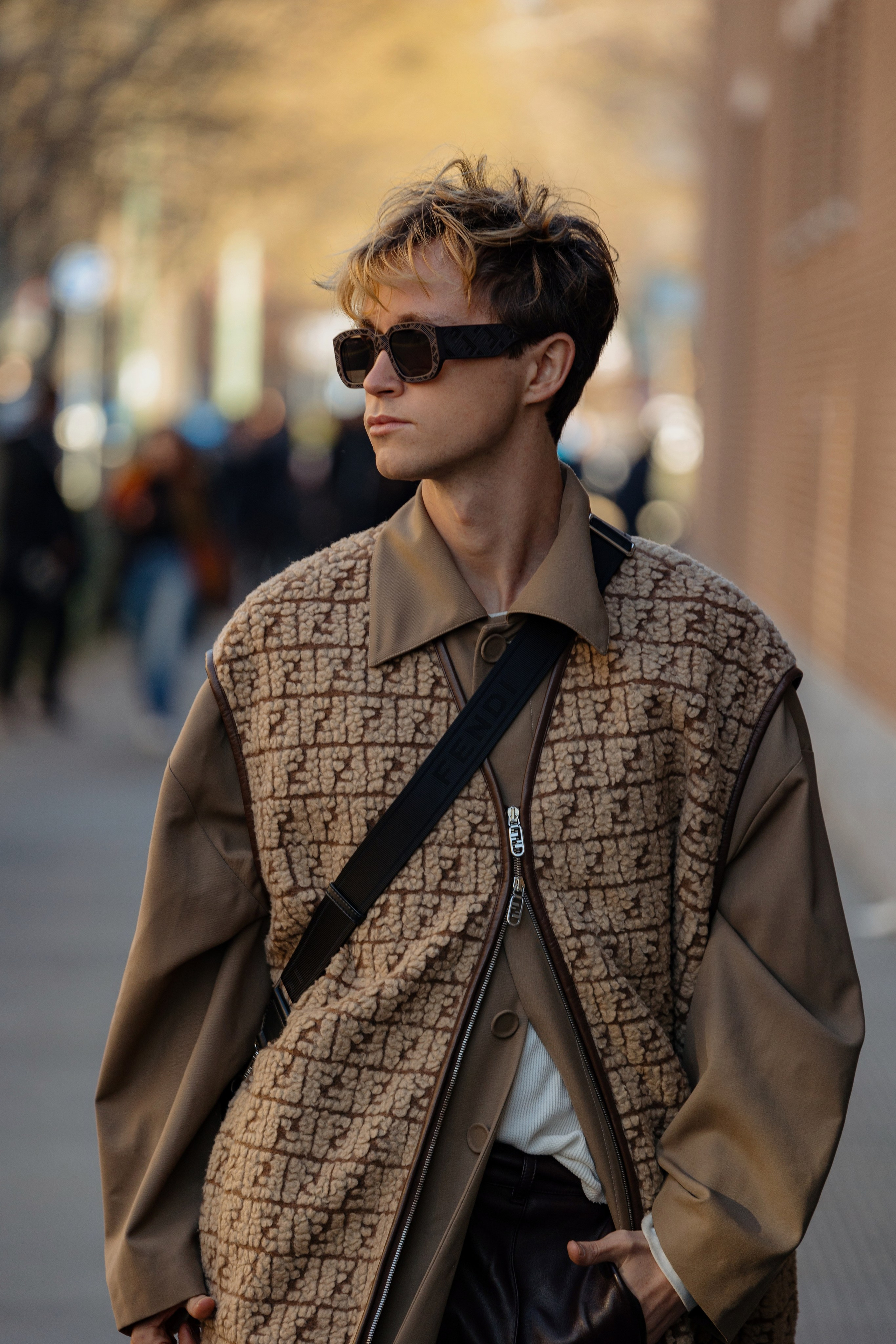 Milan Mens fashion week FW 24/25 FENDI. Photographer in Milan Ivan Goncharov