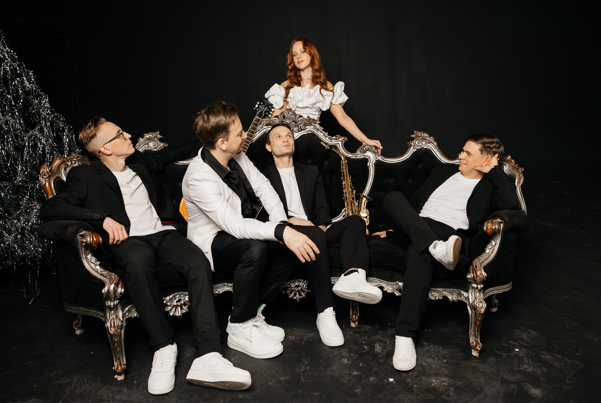 Фотосессия для Кавер — группы «Богема»