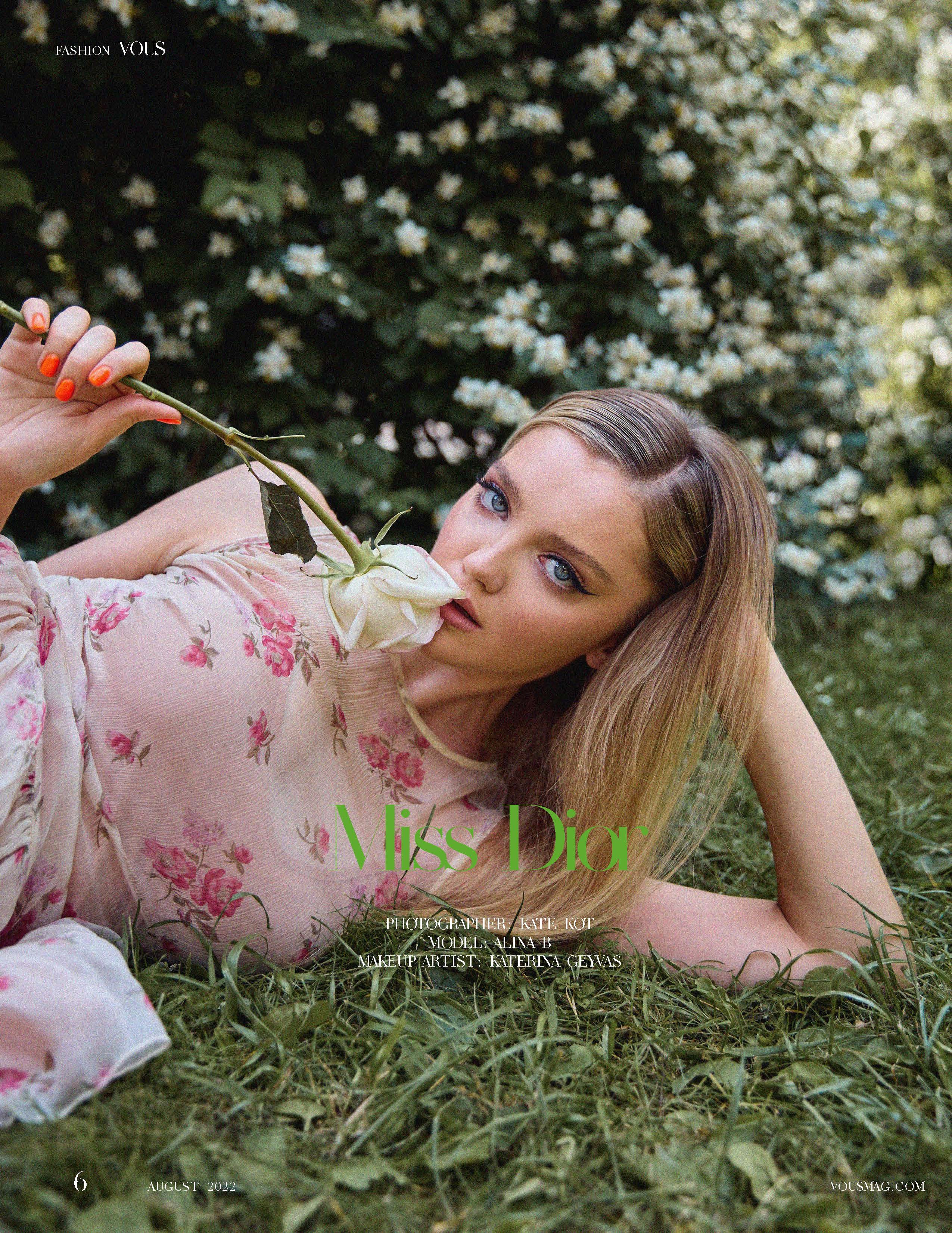 VOUS Magazine | AUGUST 2022. KATE KOT фотограф Москва
