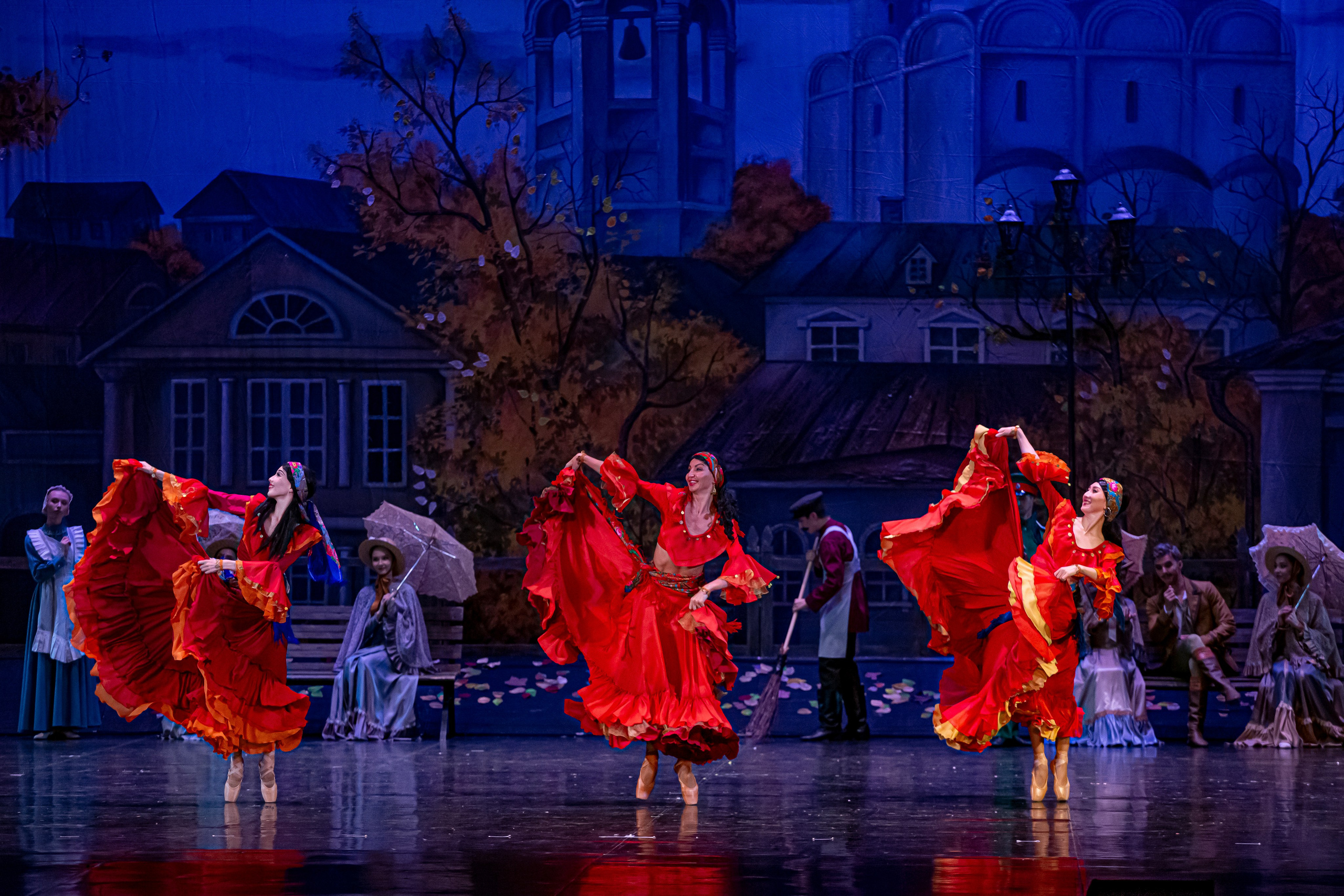 Анюта — спектакль — премьера на сцене Зимнего театра Марийского театра оперы и балета. Фотограф в Сочи Юрий Шептаев