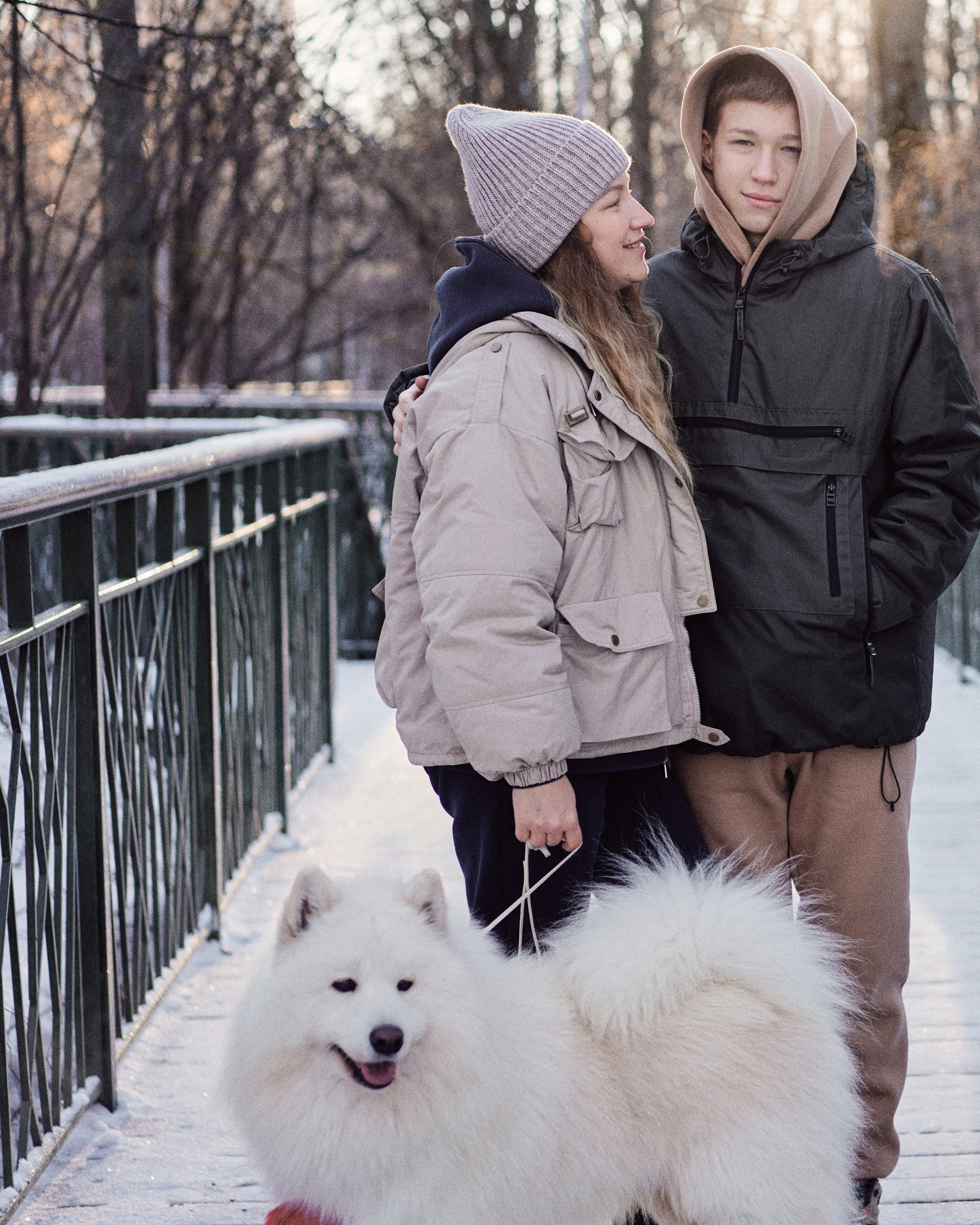 Прогулка морозным утром. Фотограф Казань