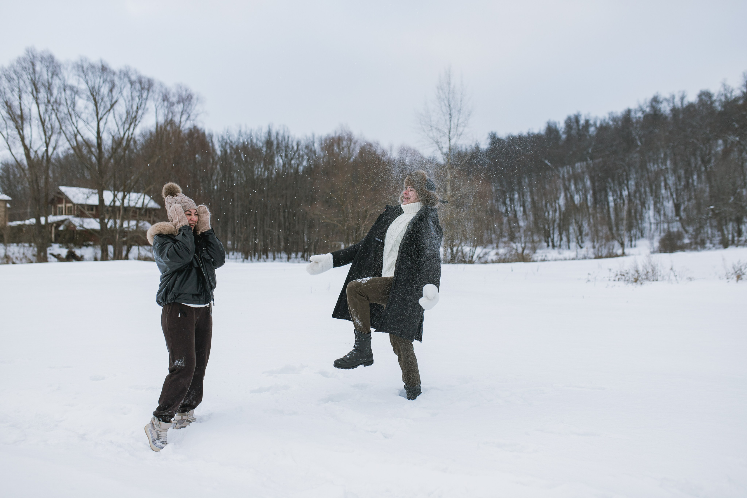 Снежные объятия