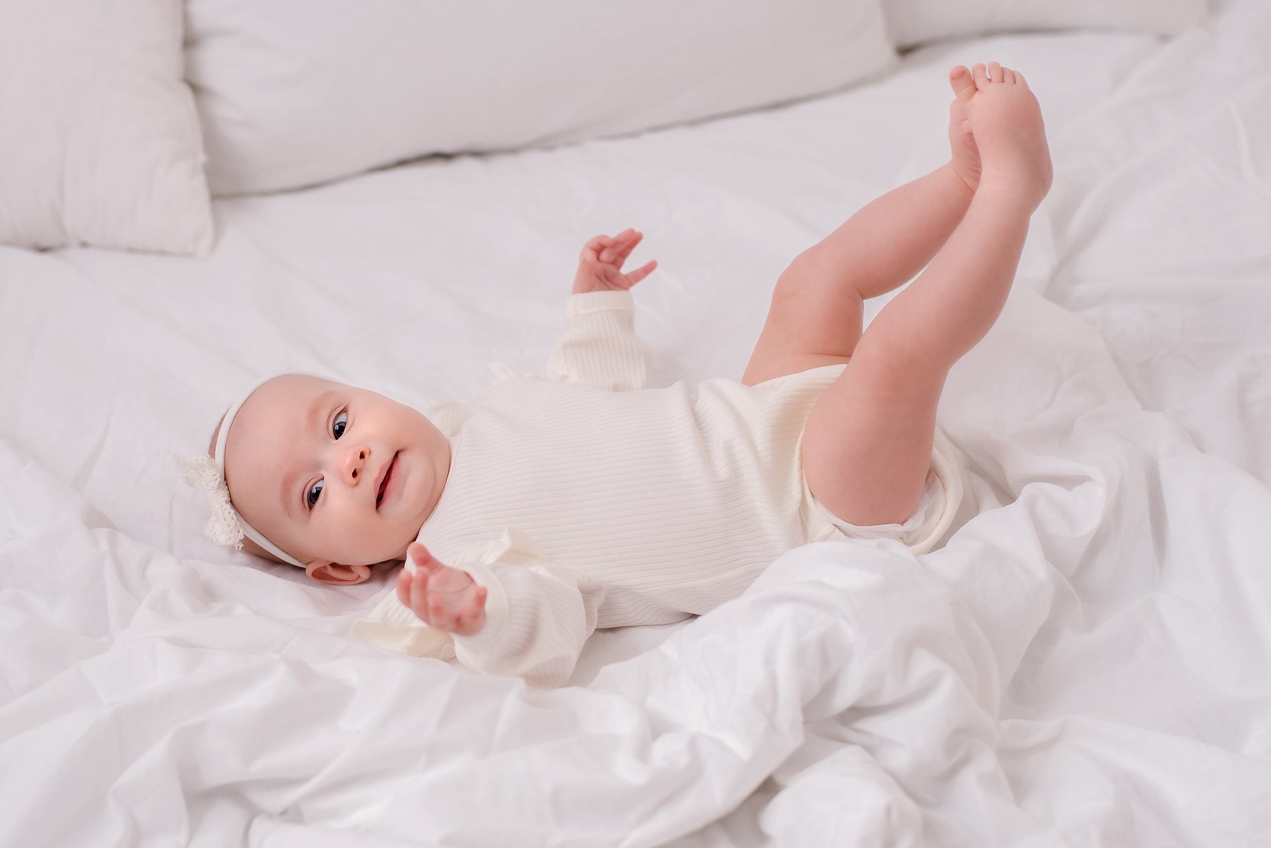 София 4 месяцев. Детский фотограф в Долгопрудном и Москве