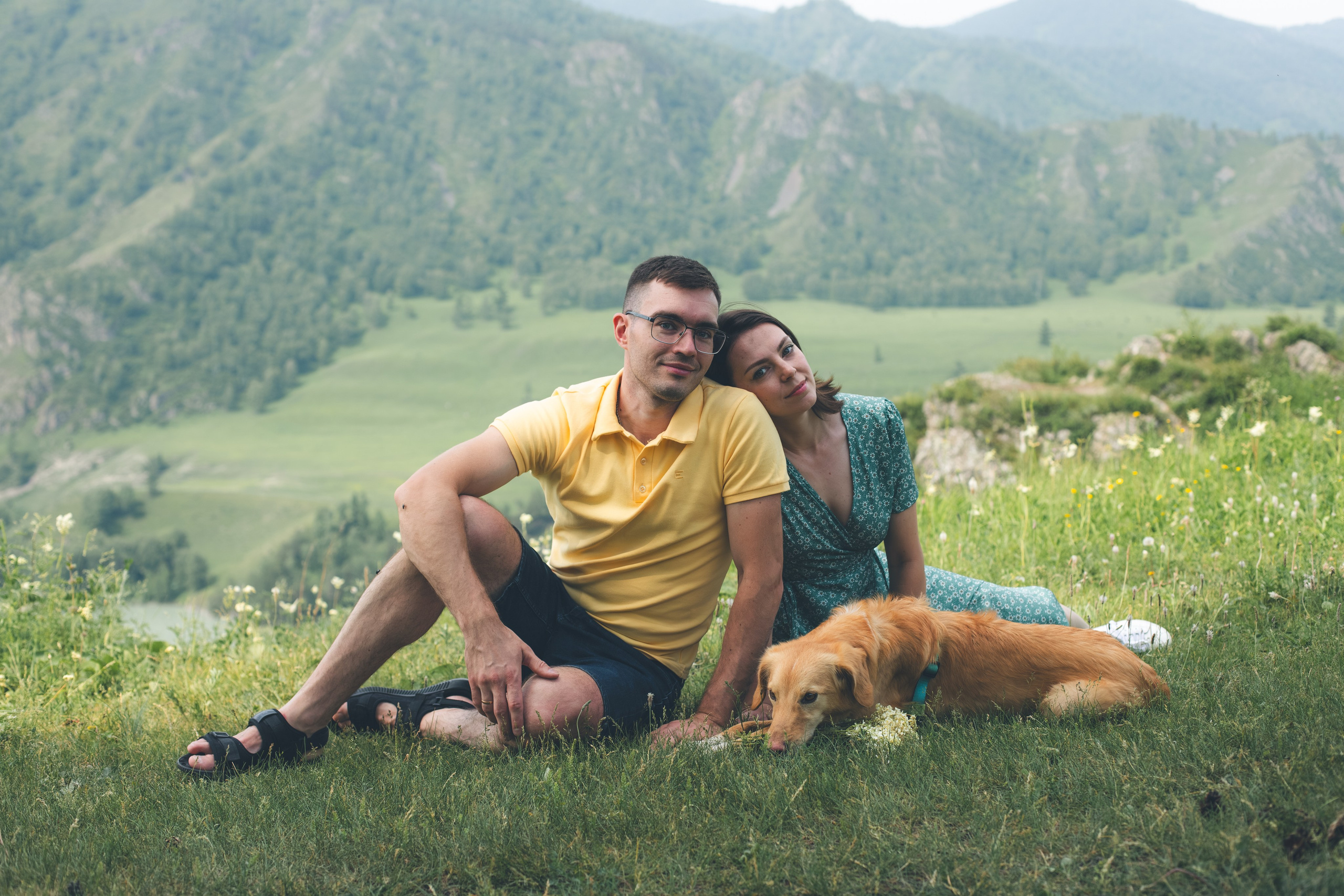 Ксения & родные. Фотограф Нина Брандт в Горном Алтае