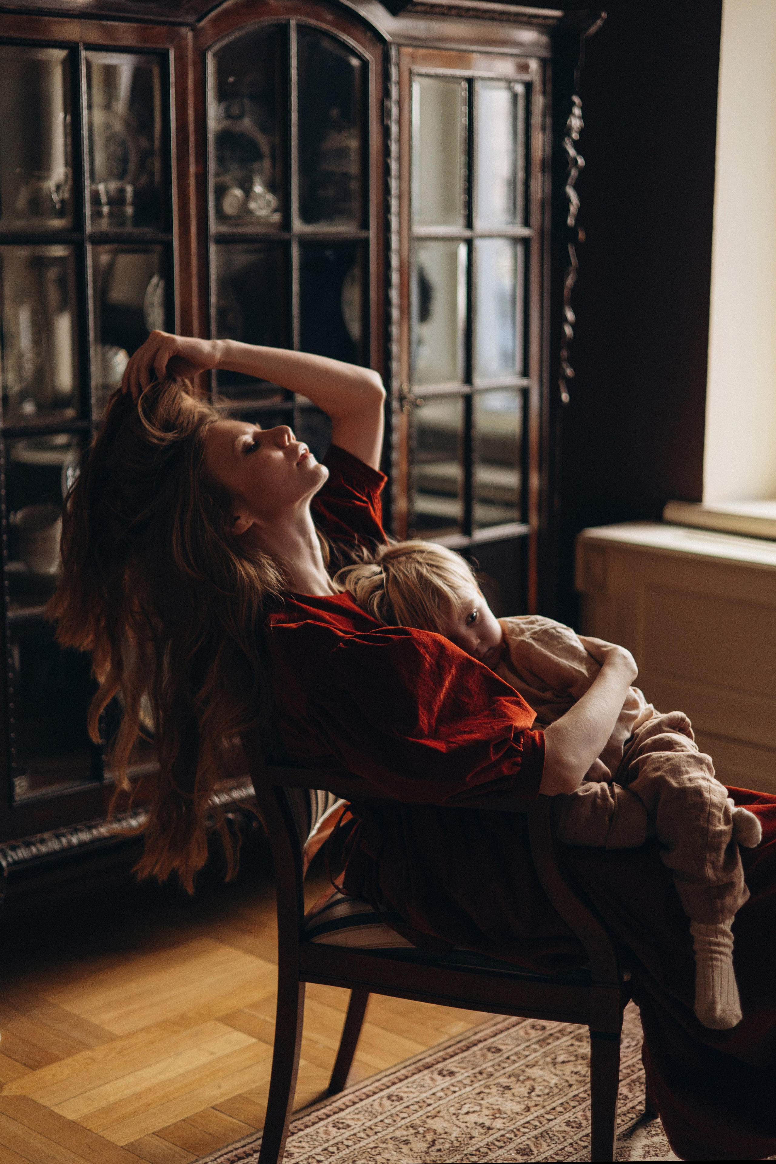 Тоня и Мироша в исторической квартире в центре Москвы. Семейный фотограф в Москве Марина Петра