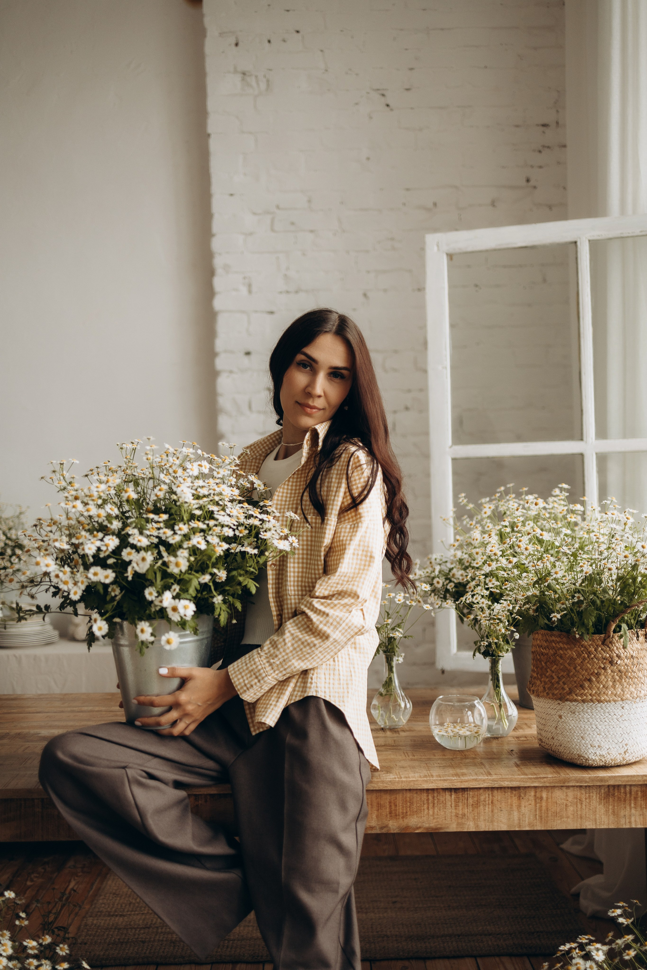 Вика ромашки. Самый теплый фотограф в Краснодаре Рябоконь Ксения