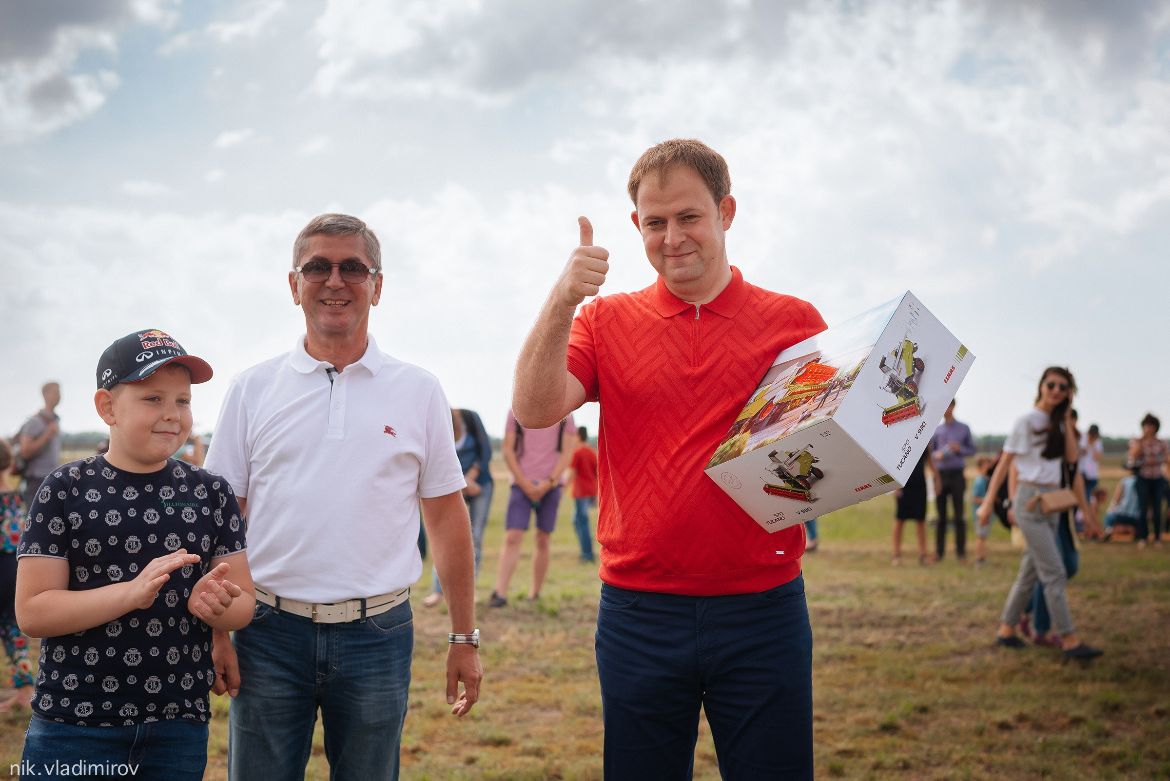 Семейный праздник на заводе «CLAAS». Фотограф Николай Владимиров