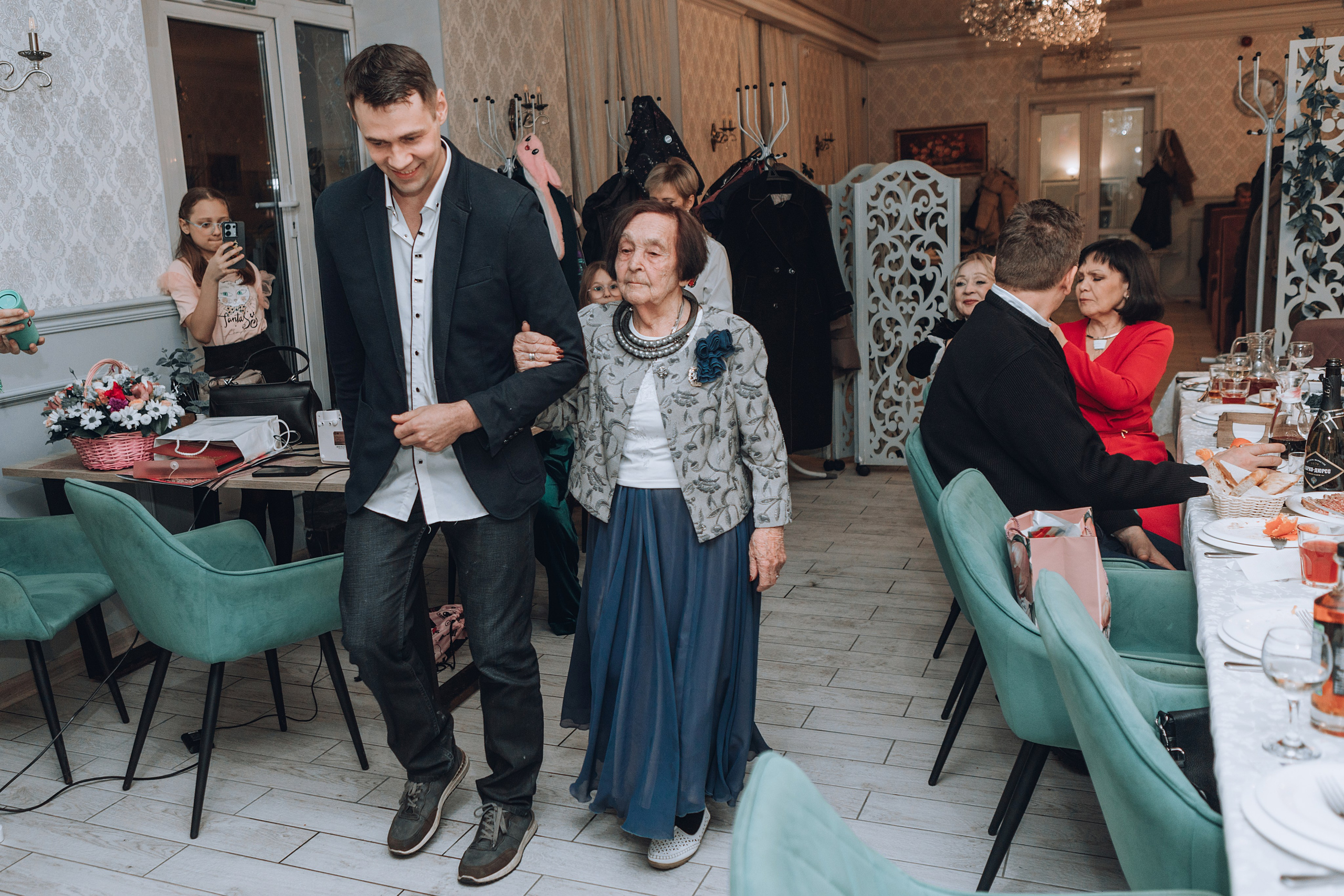 90-летний юбилей Сары Вагаповны. Фотограф в Санкт — Петербурге Анна Конофало