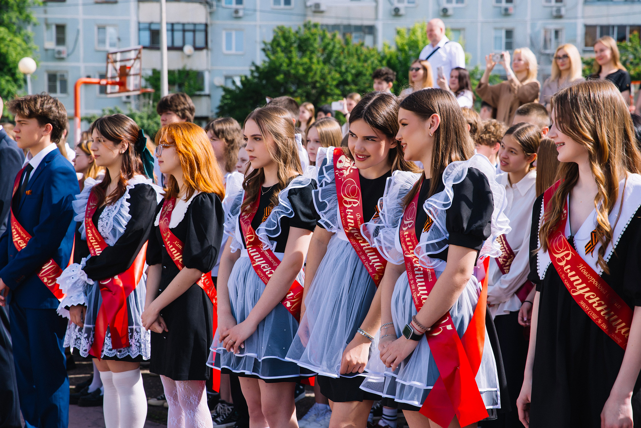 1 сентября 11 класс ШК№ 100. Фотограф и Видеограф в Краснодаре Юлия Солодченко