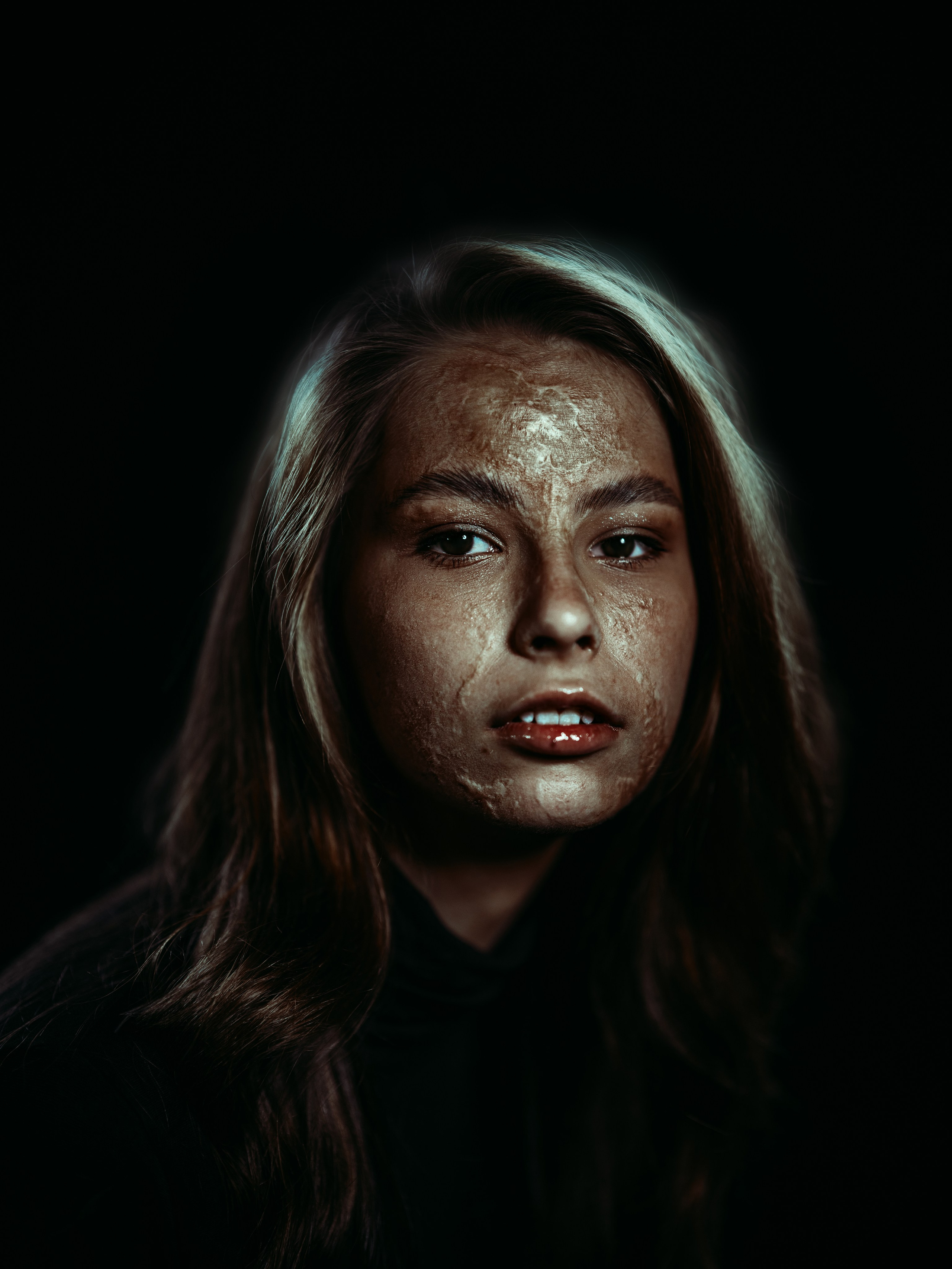 После пожара. Фотограф Олег Сотник