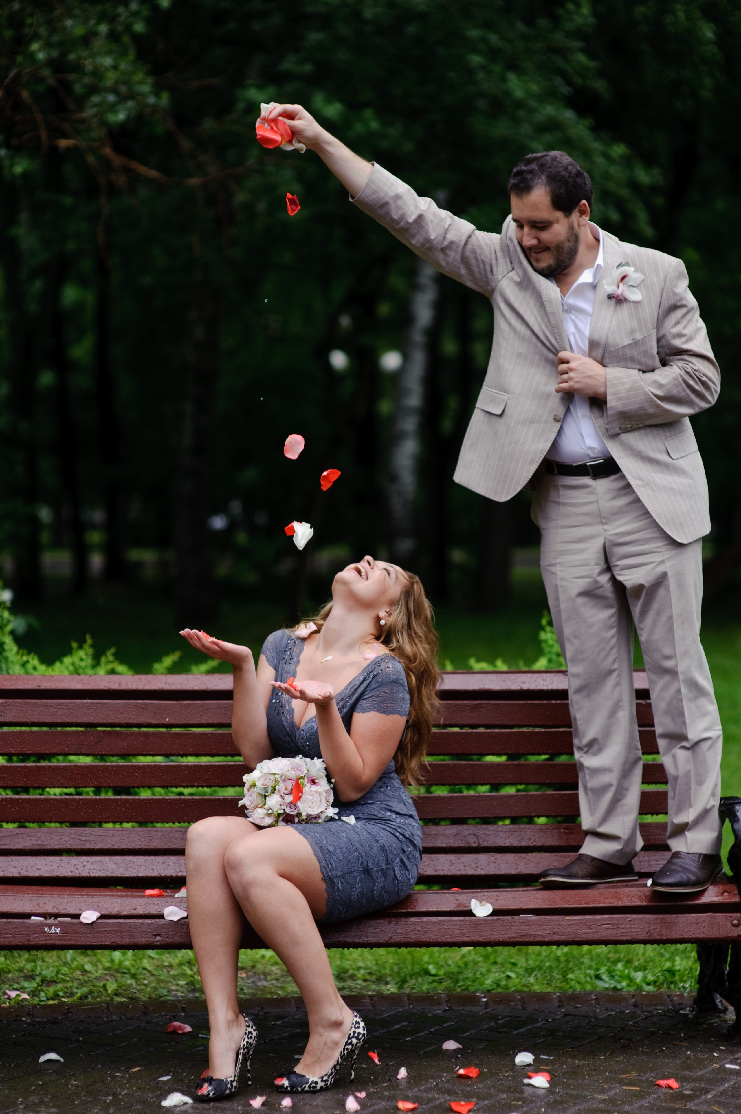 Оксана и Антон. Свадьба, Москва. Семейный фотограф Анна Дубовская